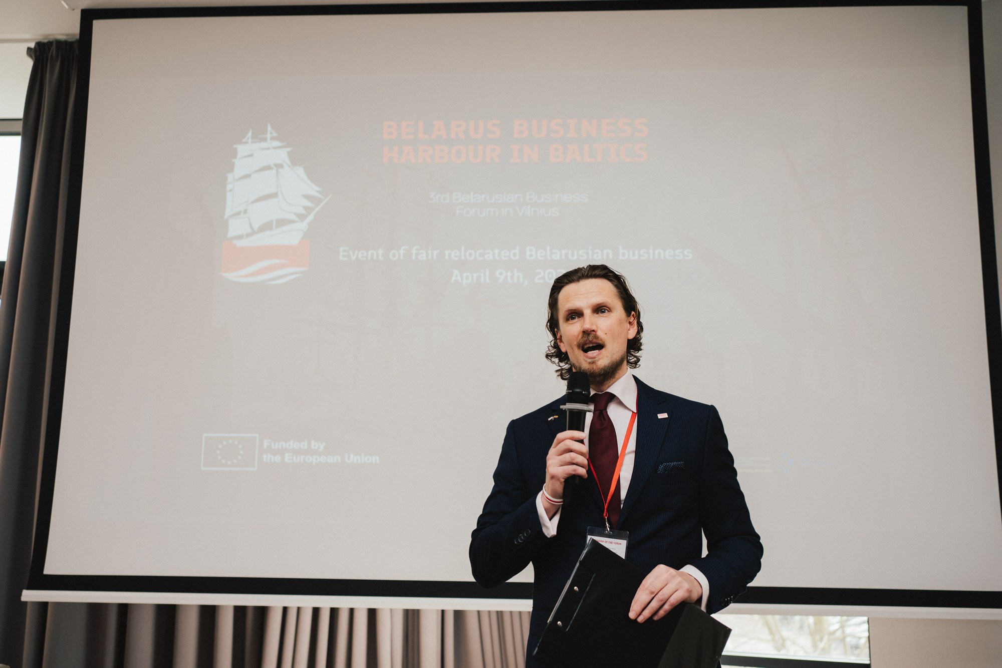 3rd Belarusian Business Forum in Vilnius. Photographer in Vilnius