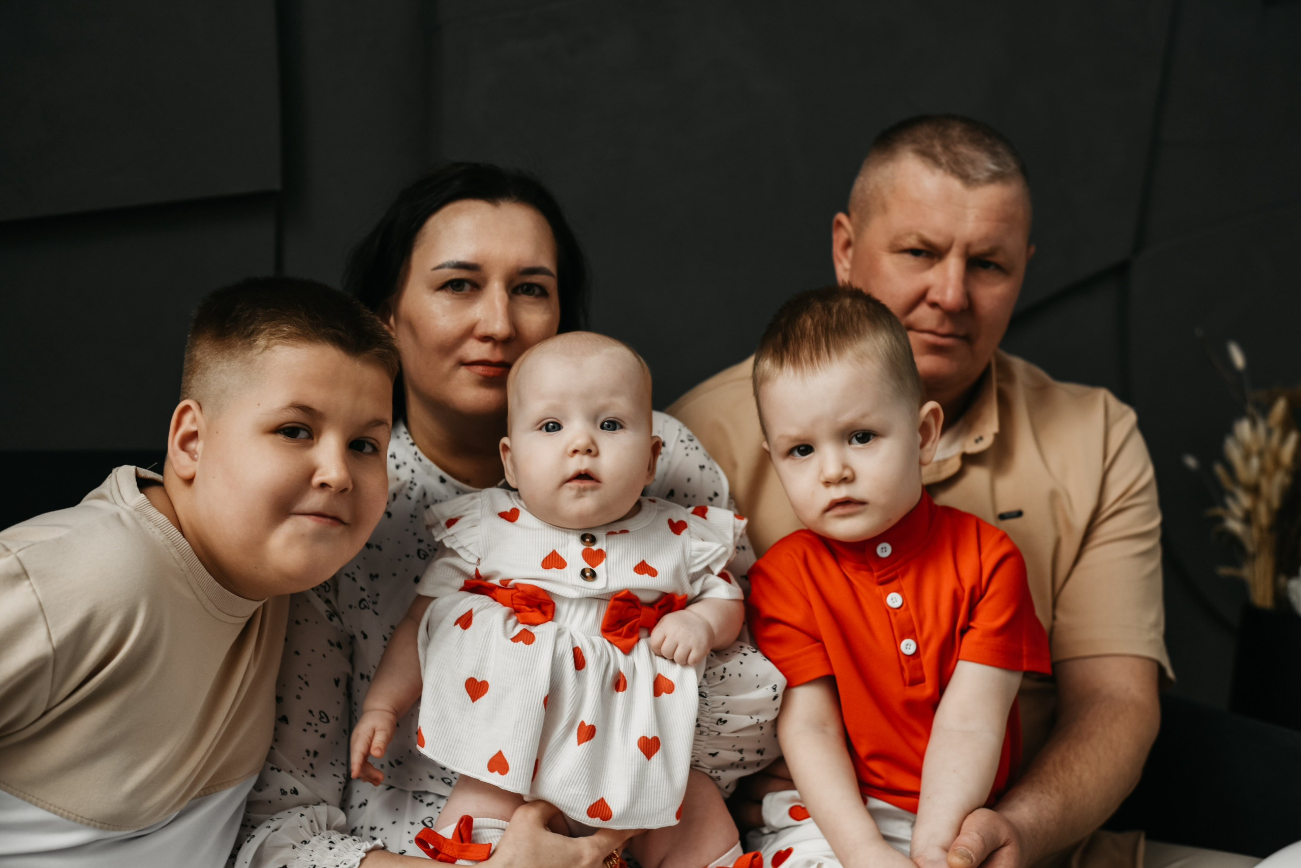 Семья Поповых. Семейный фотограф в Сургуте Шпакова Анастасия