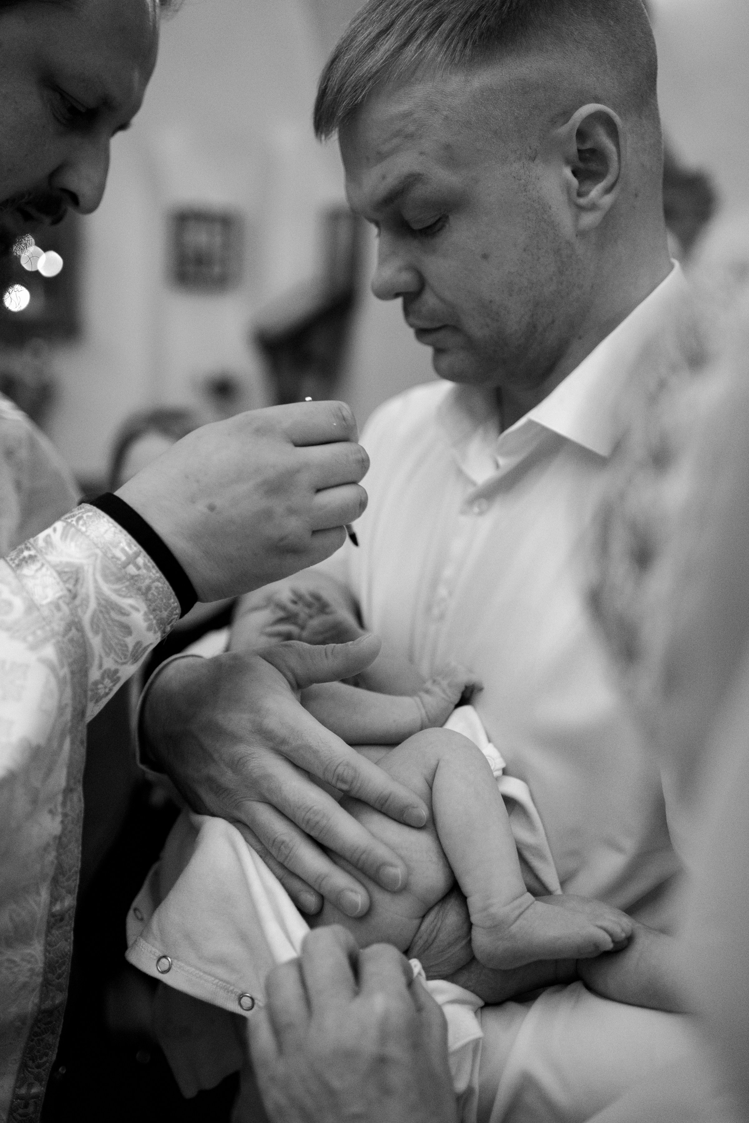 Таинство крещения Степана. Семейный и детский фотограф Смоленск