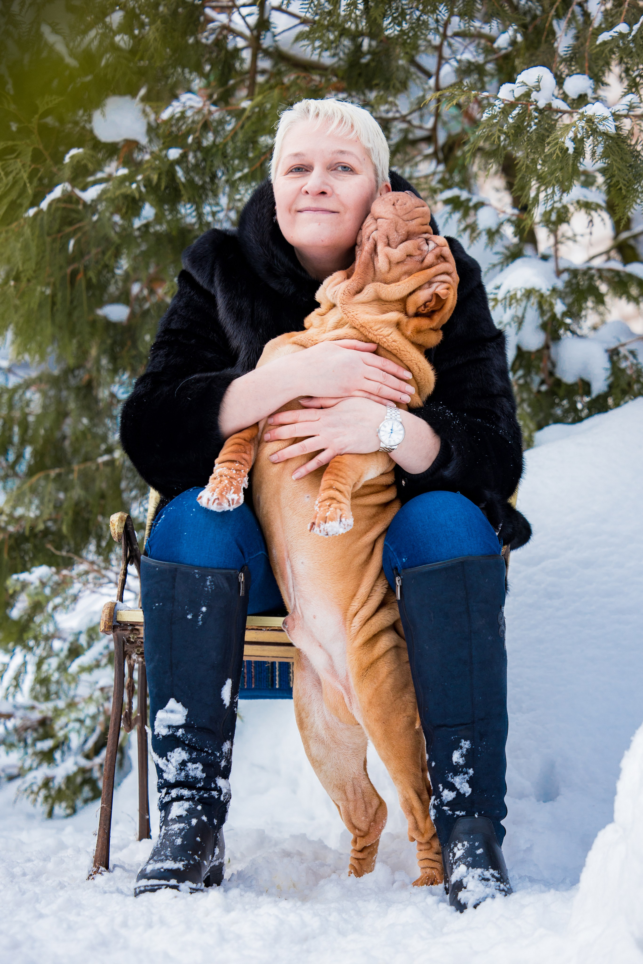 В гостях у шарпеев 16.01.2024. Фотограф-анималист Юлия Германика