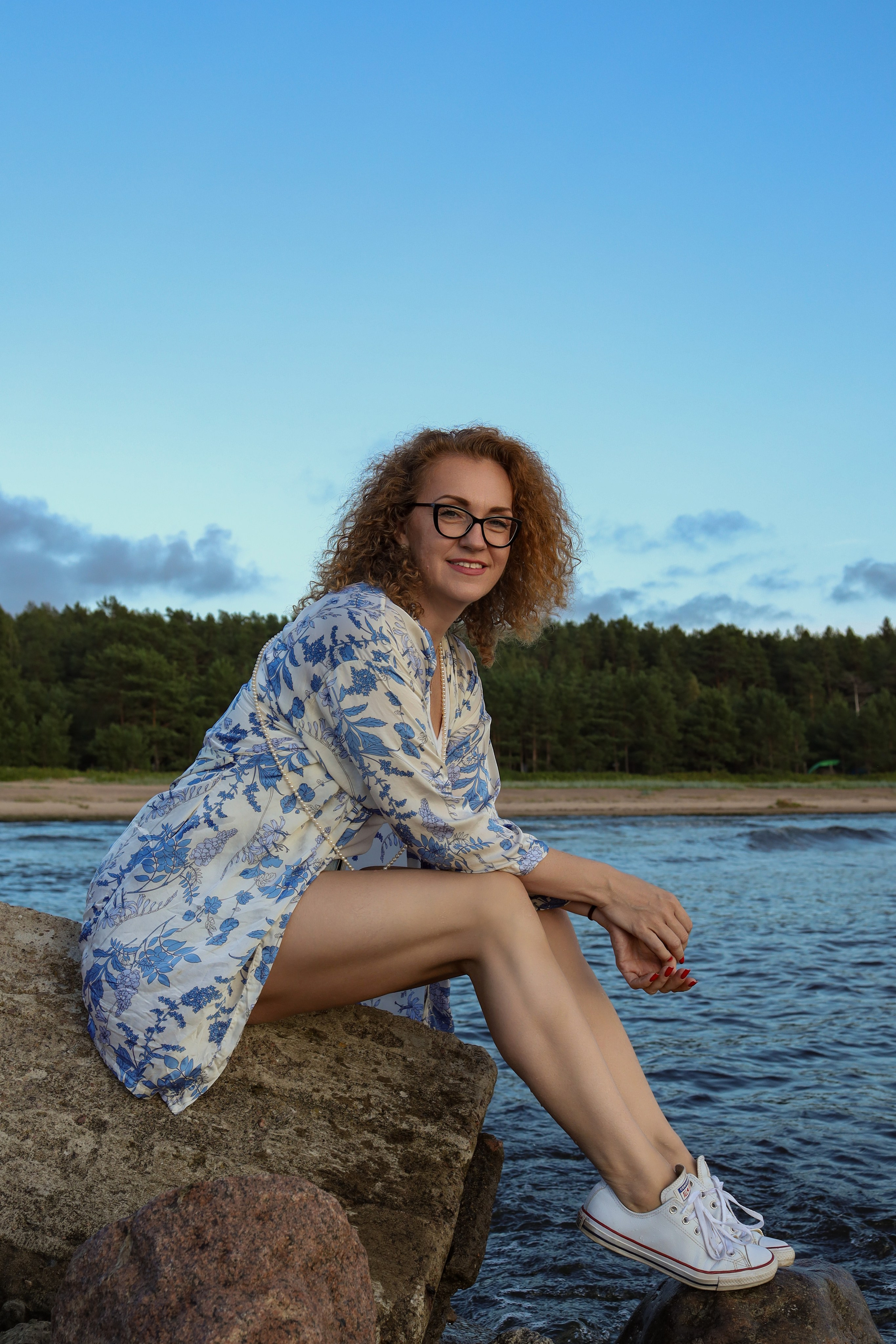 Натали, закатный берег. Женский портрет и немного больше в Санкт-Петербурге