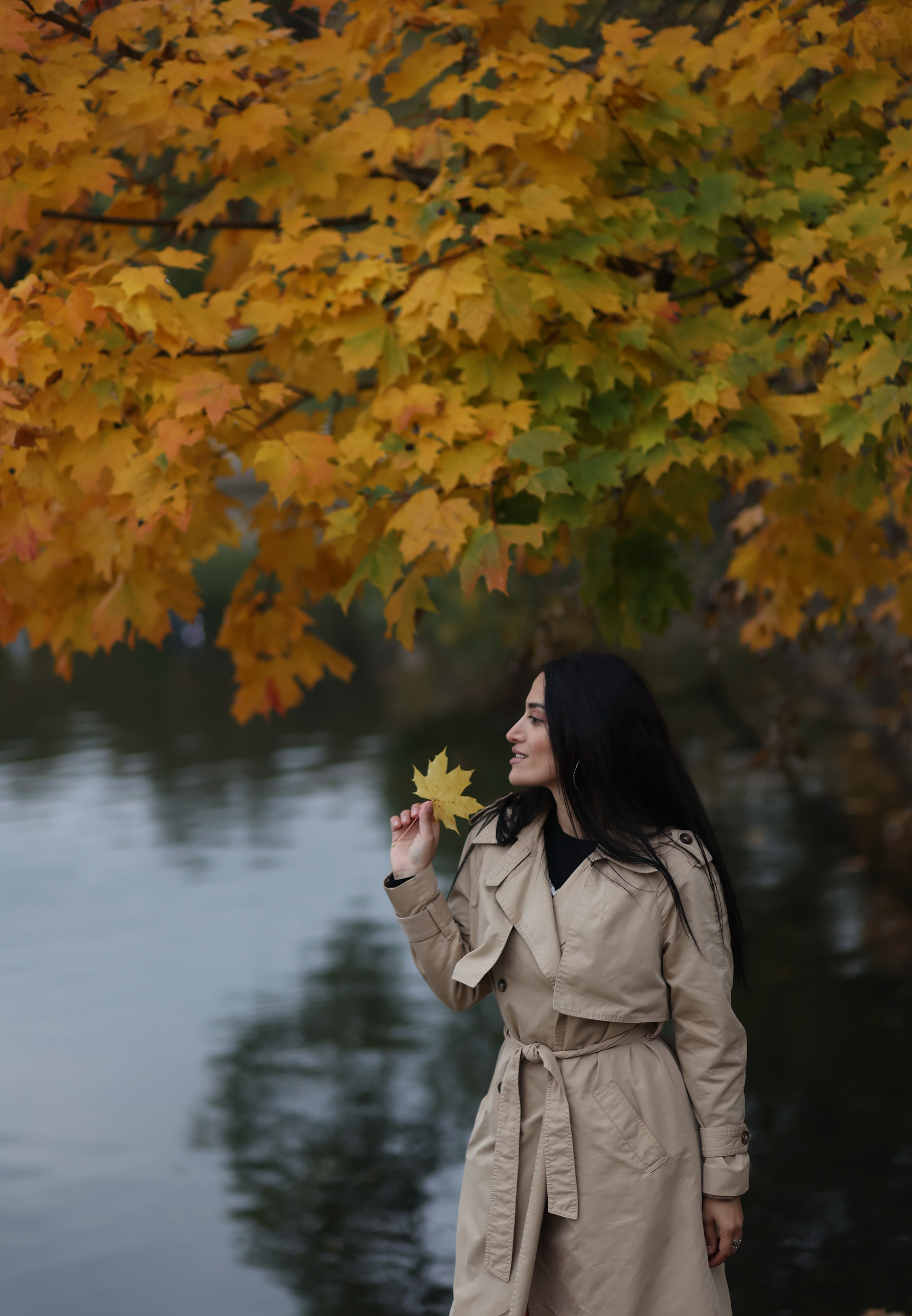 Осенняя фотосессия. Портретный фотограф Москва