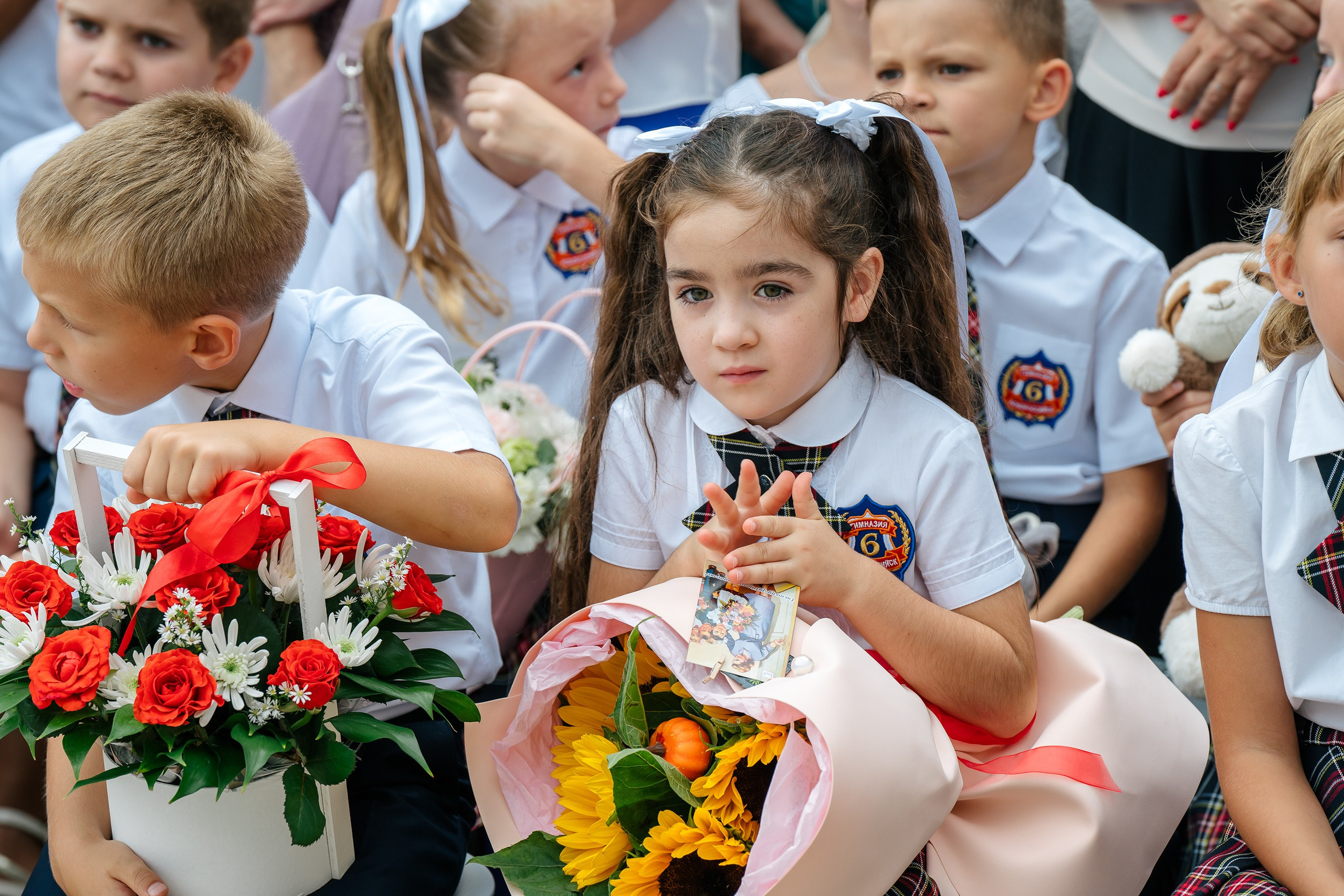 1 сентября. Выпускные альбомы, школьные фотосессии в городе Новороссийске