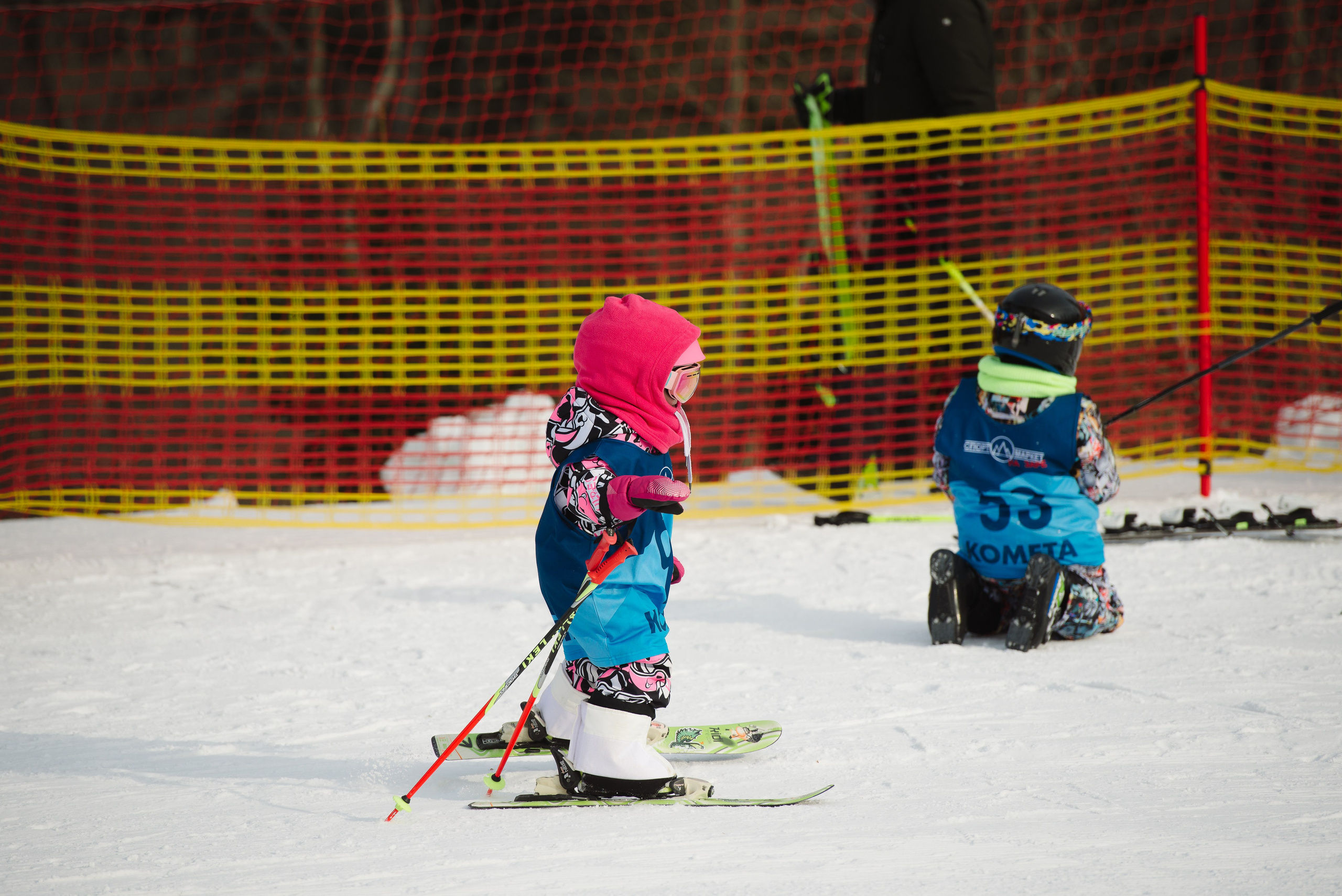 Детские соревнования/Лыжи. Фотограф Мария Каюрова