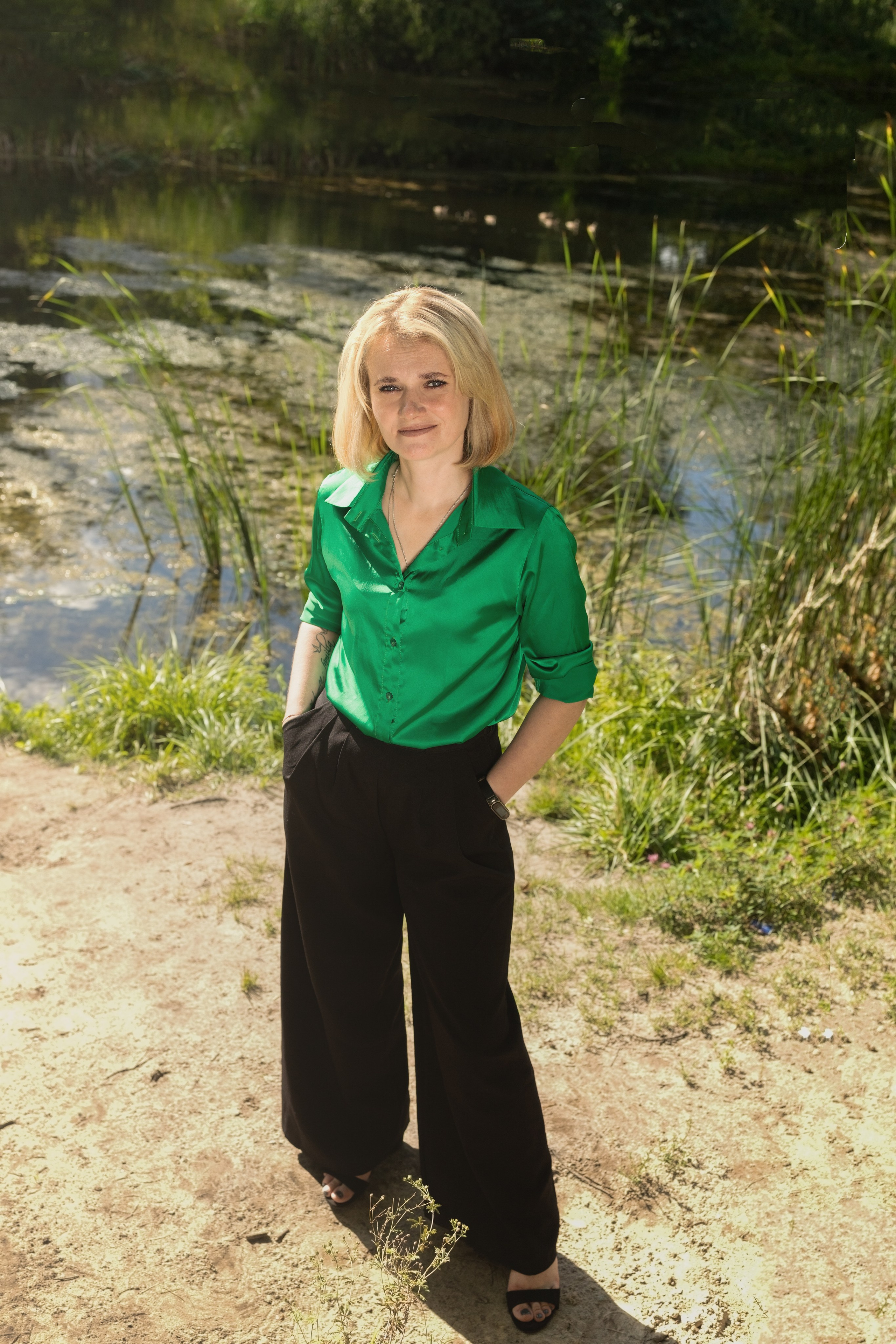 Портрет для Катерины. Солнечная прогулка по парку. Семейный и детский фотограф Майя Гришина