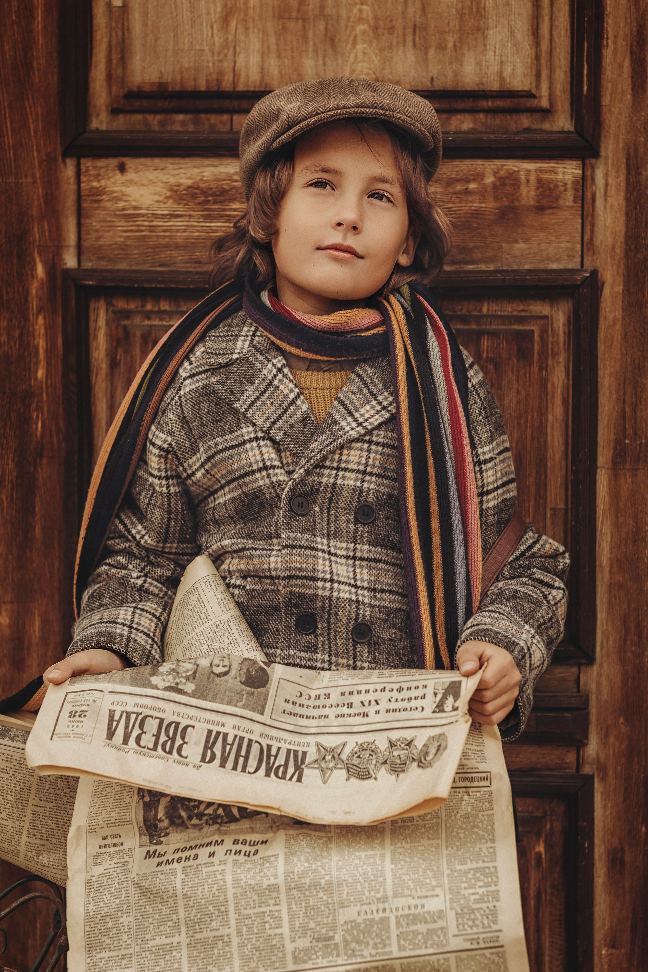 Детская фотосессия в стиле ретро. Детский и семейный фотограф Елена Воропаева