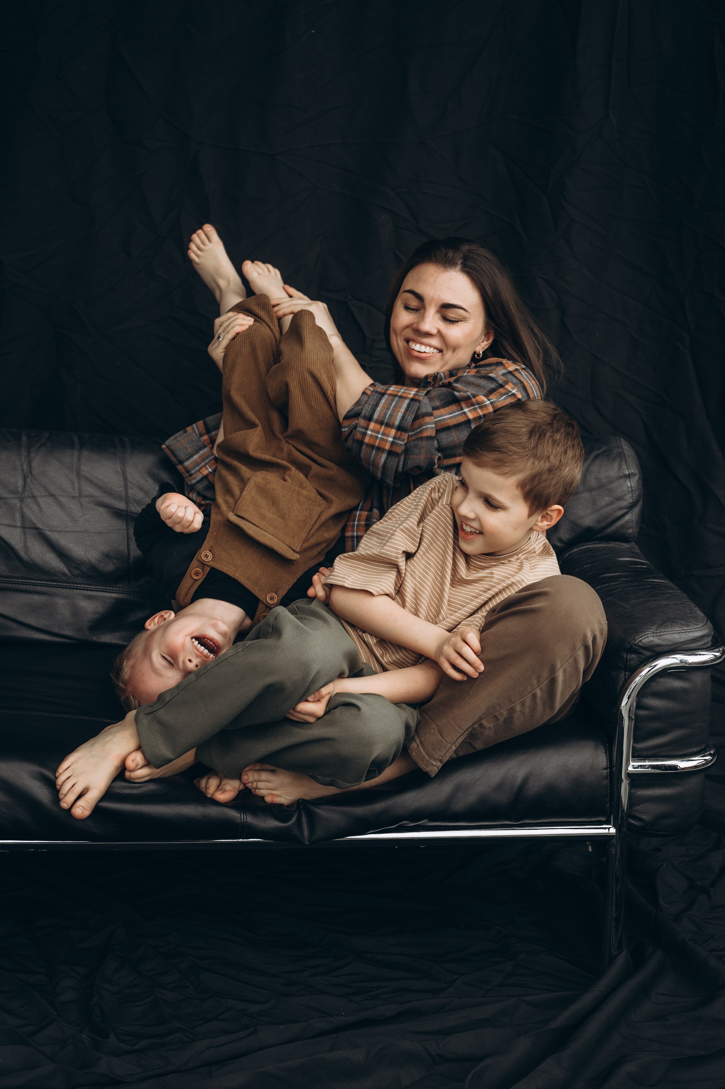 Наташа, Семен и Паша. Фотограф Горбенко Анна