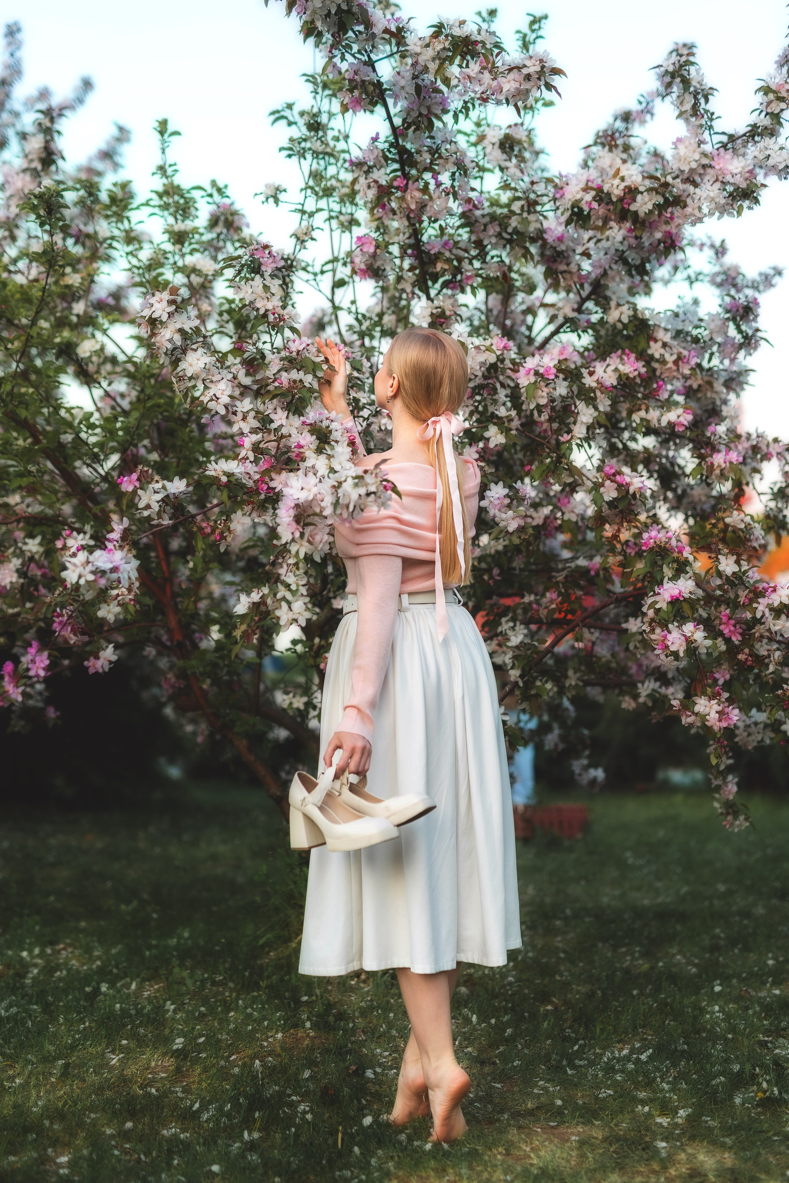 Фотосессия в цветении. Семейный, детский фотограф в Воронеже Анна Никитина