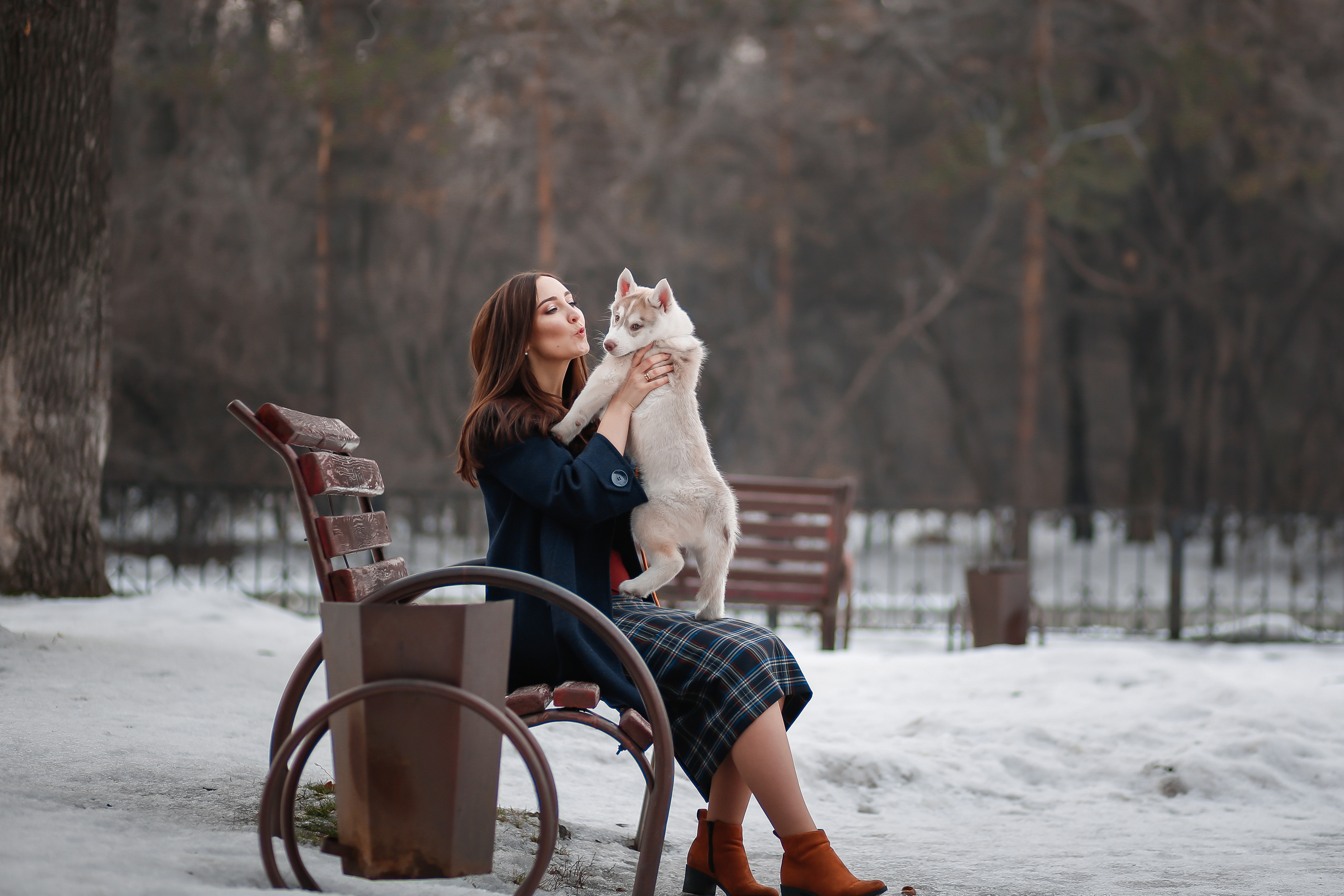 Роща Баума. Зимняя фотопрогулка. Семейный фотограф Алёна Шаталова