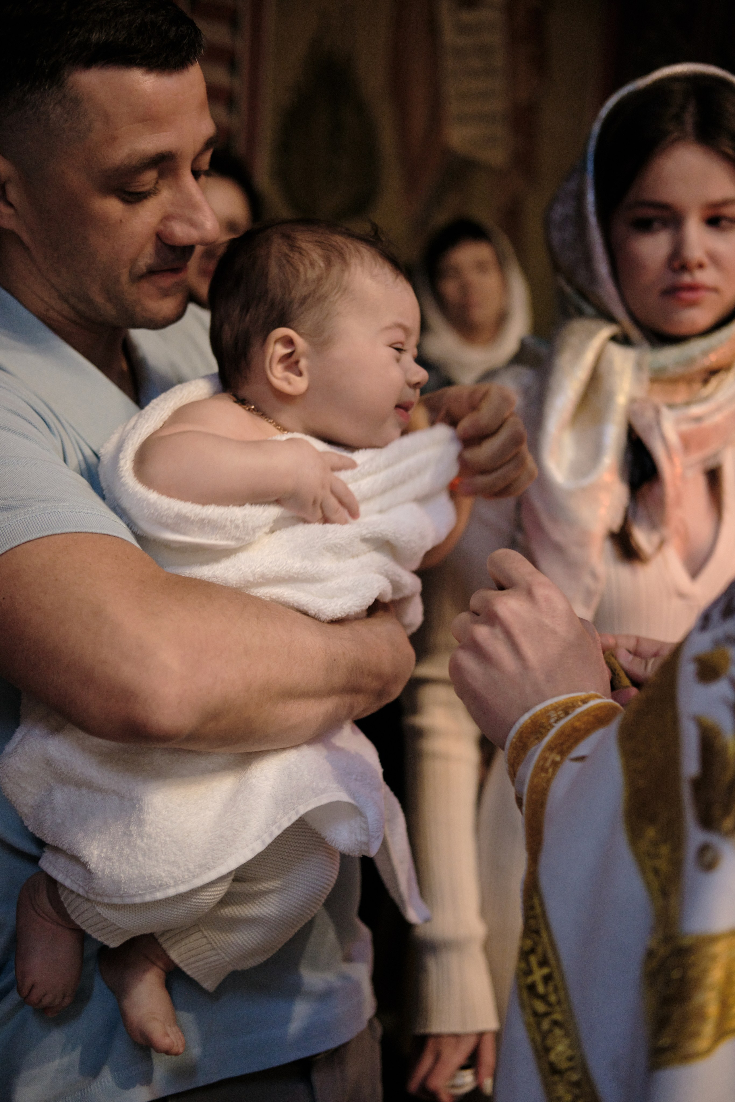 Крещение младенца. Фотограф в Анапе и Краснодаре Тина