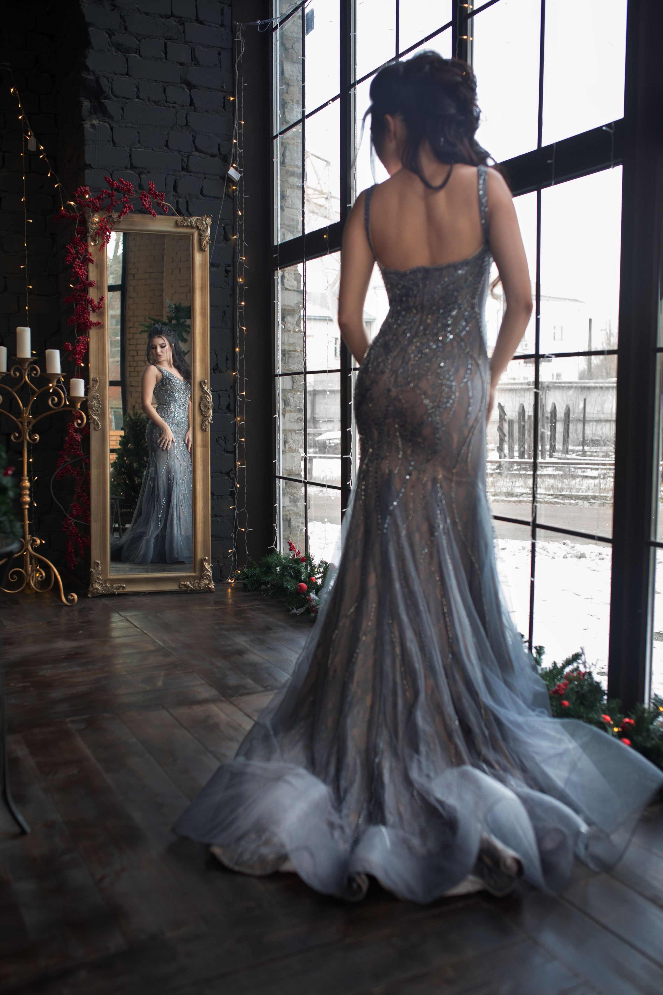 Студийная съемка с Кристиной в интерьере для «себя»