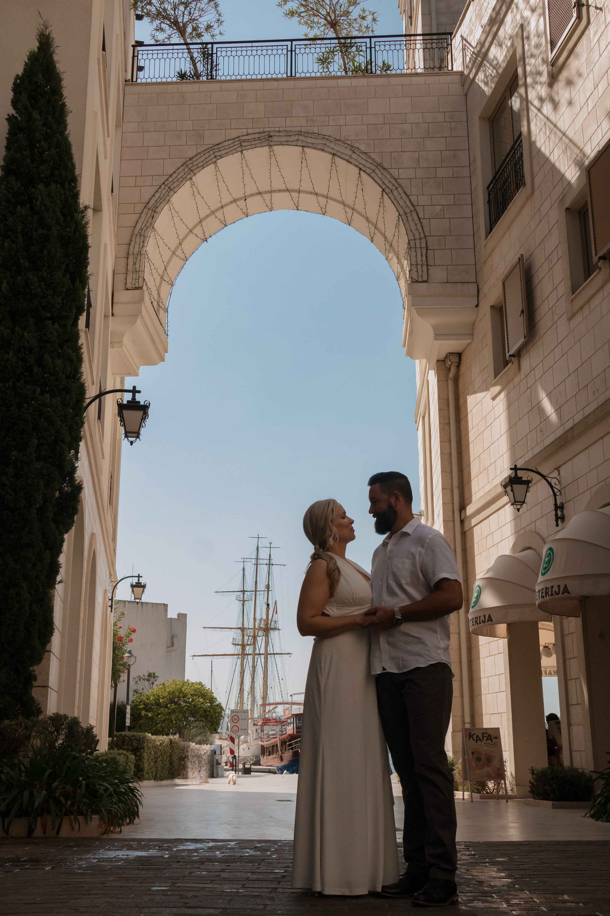Nancy and Justin anniversary. Portrait photographer in Tivat Montenegro Katerina Kirsanova