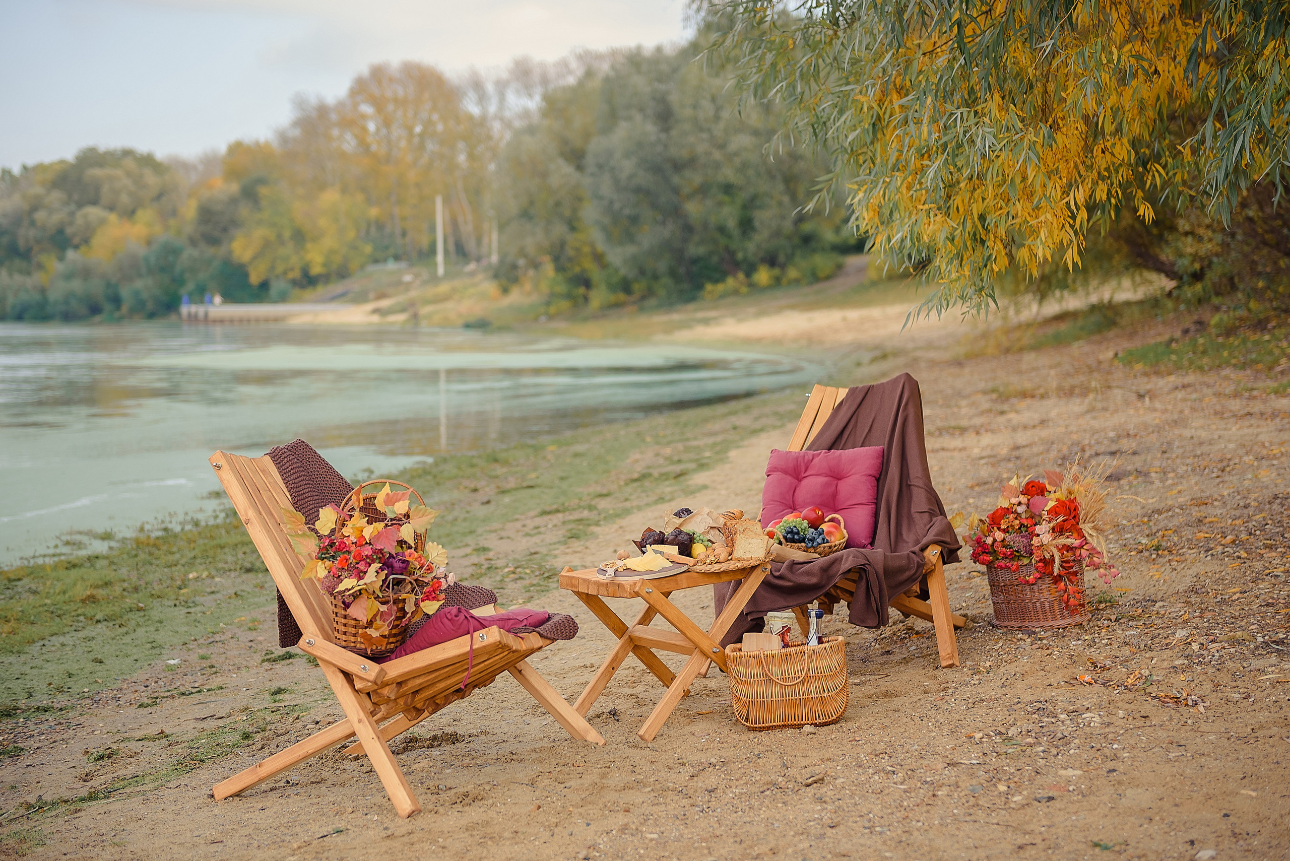 Пикник у реки. Семейный фотограф в Рязани Мария Ермакова