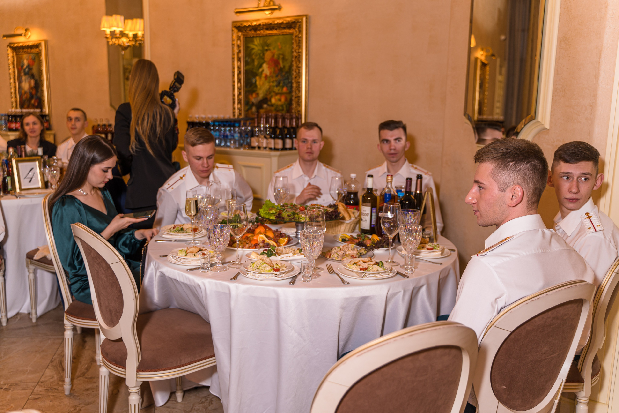 Фотосъемка выпуска военной академии и вручение дипломов