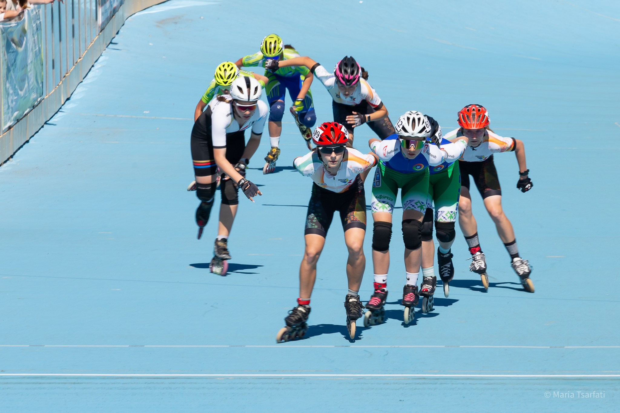 Международные соревнования по спидскейтингу. Солигорск, Беларусь. 2025. Спортивная съемка Мария Царфати