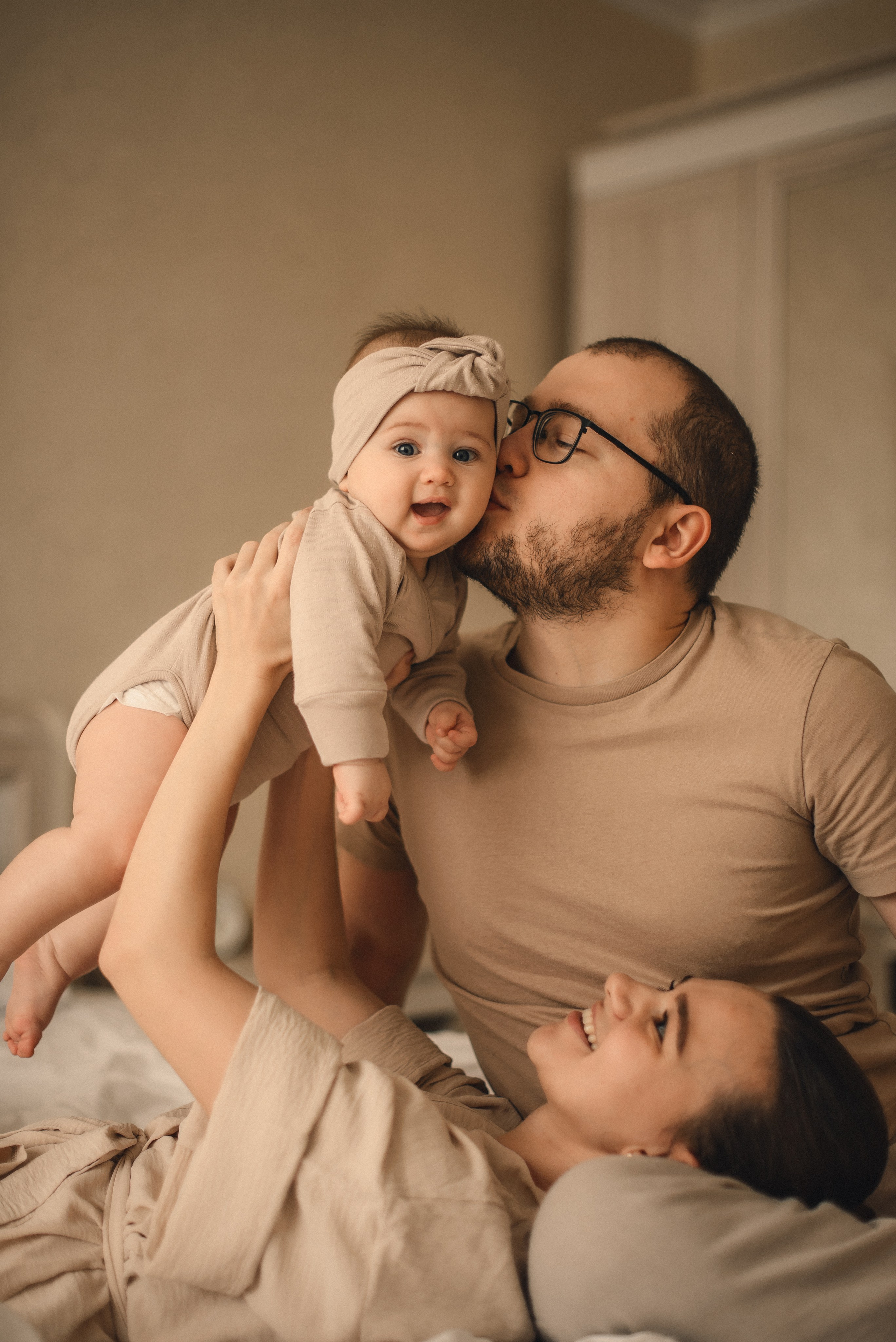 Первая фотосессия маленькой Яны. Семейный фотограф в г. Ставрополь, Сорокина Мария