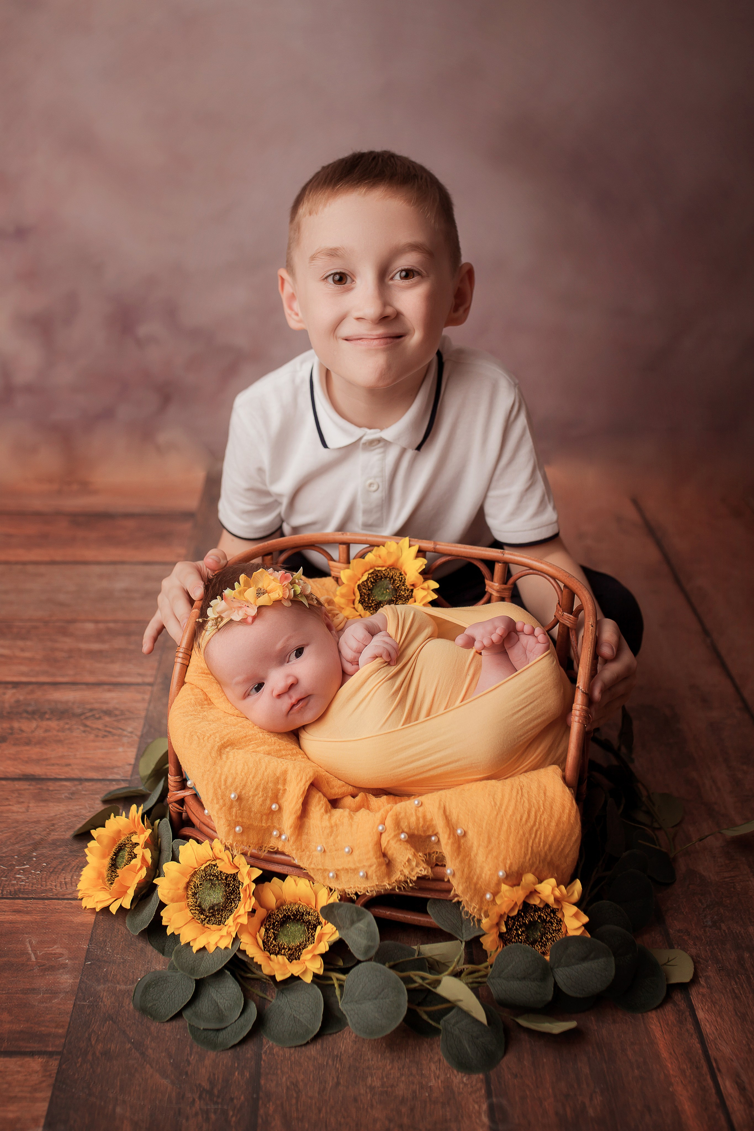 Евгения, 7 дней. Фотограф новорожденных в Новокузнецке Анна Горошникова