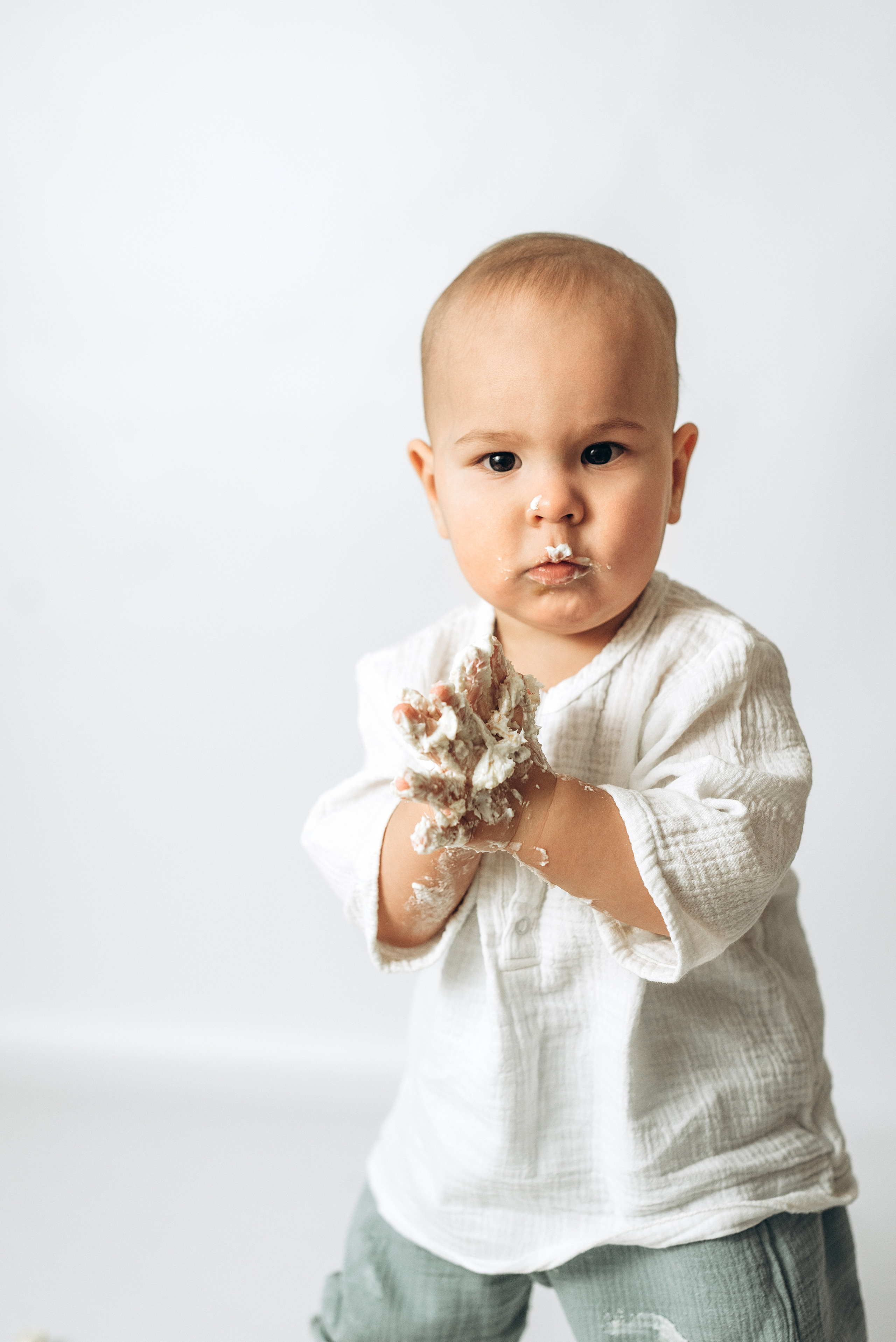Степан 1 год. Фотограф новорождённых и семейный фотограф в Иваново Любовь Капранова