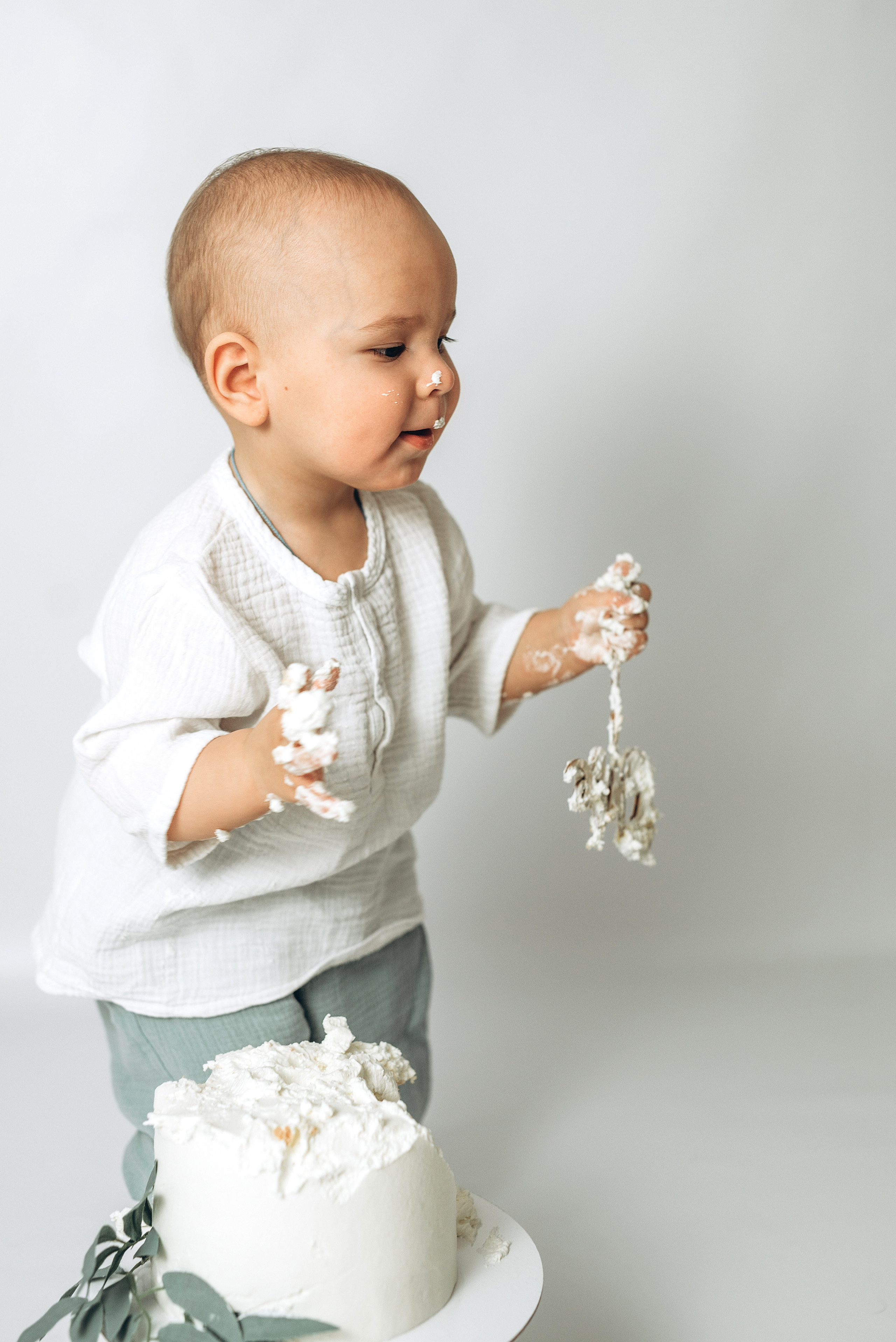 Степан 1 год. Фотограф новорождённых и семейный фотограф в Иваново Любовь Капранова