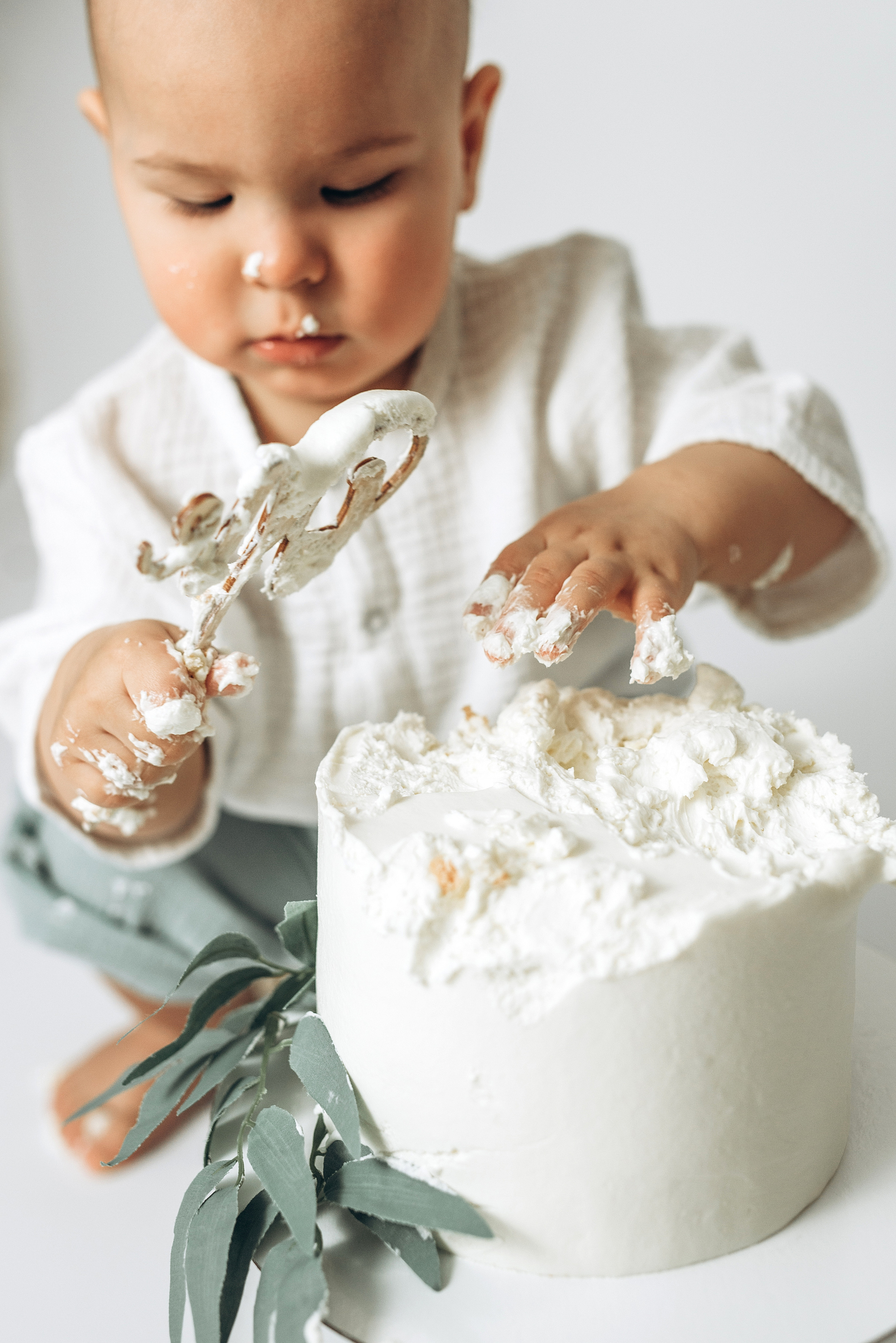 Степан 1 год. Фотограф новорождённых и семейный фотограф в Иваново Любовь Капранова