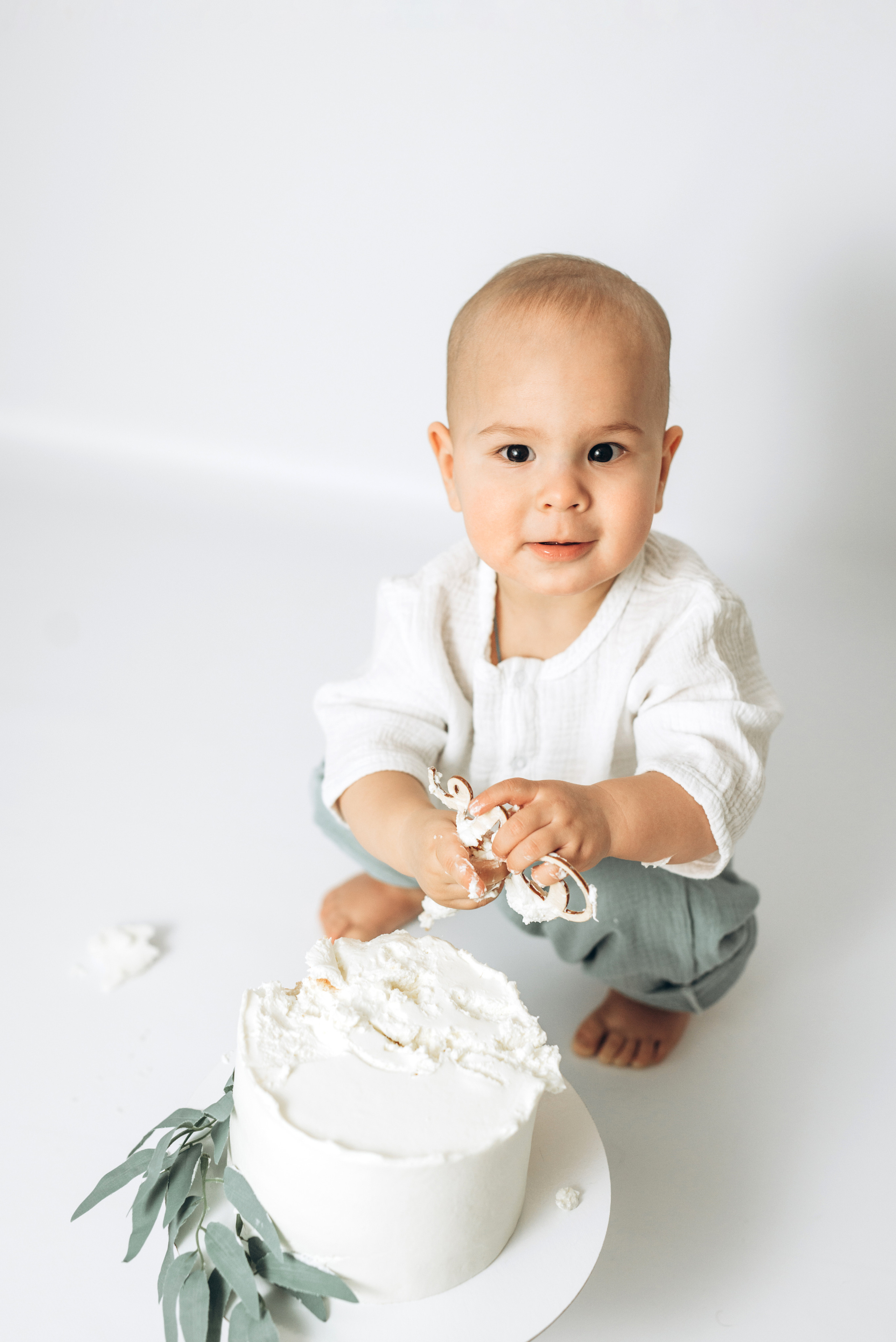 Степан 1 год. Фотограф новорождённых и семейный фотограф в Иваново Любовь Капранова