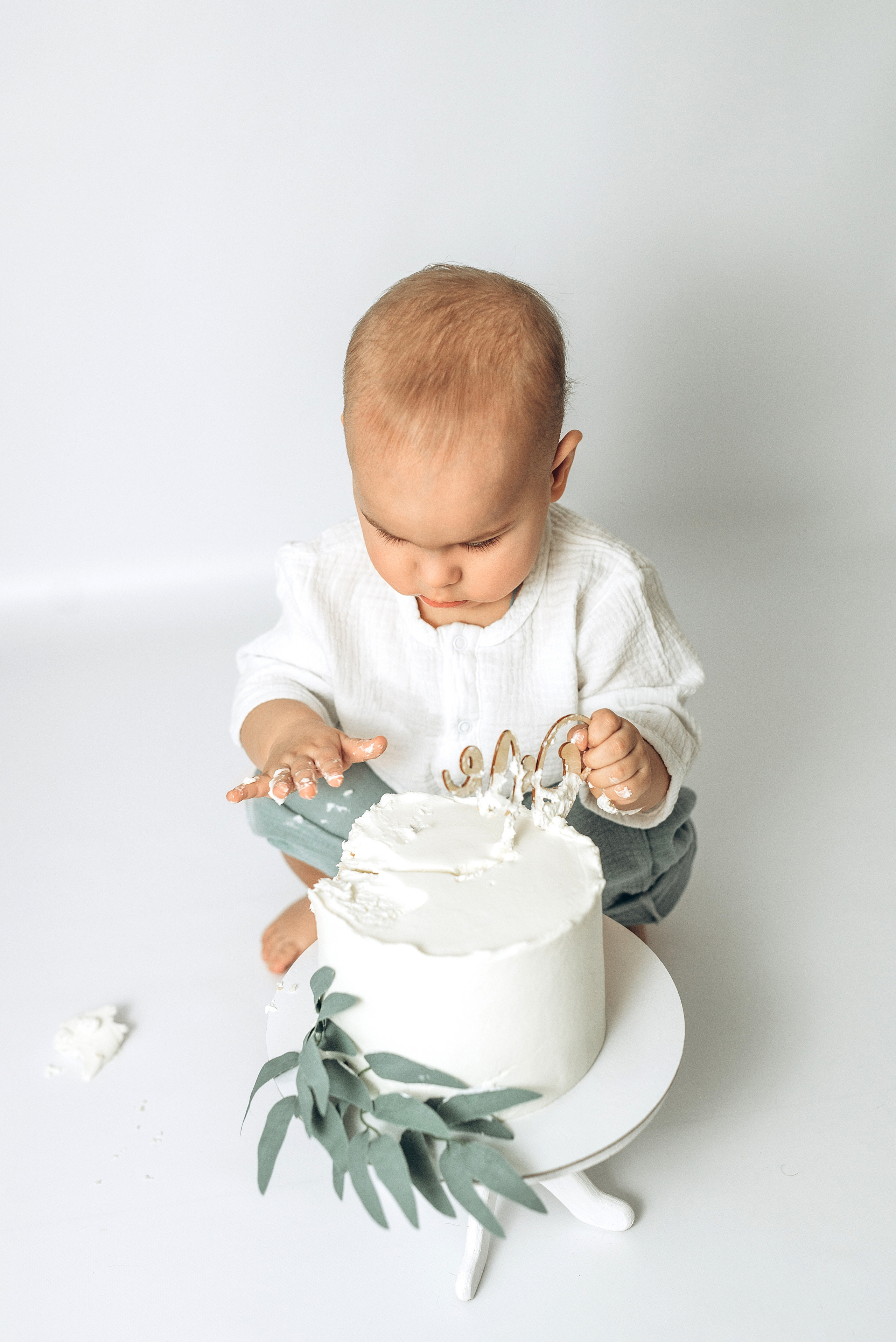 Степан 1 год. Фотограф новорождённых и семейный фотограф в Иваново Любовь Капранова