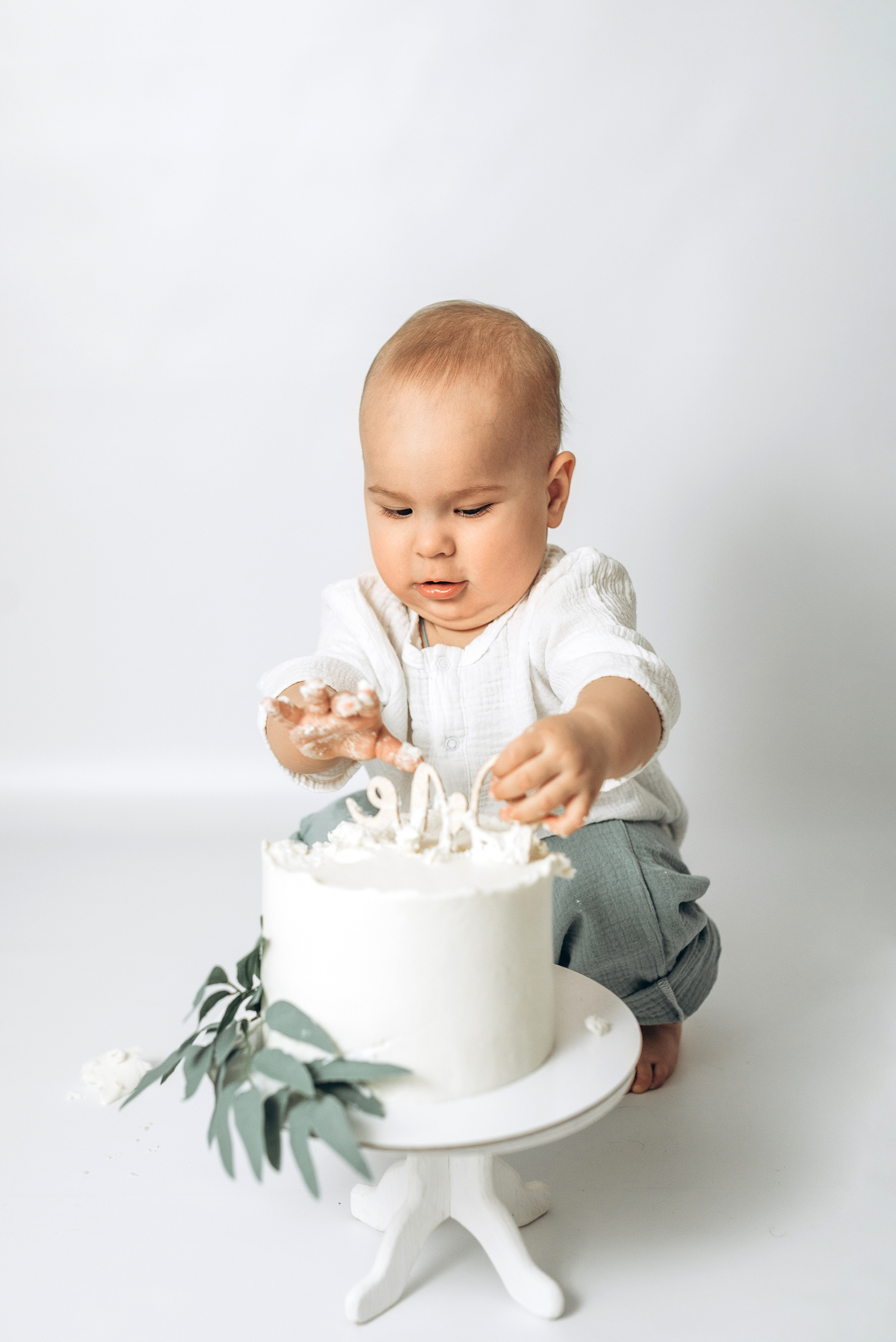 Степан 1 год. Фотограф новорождённых и семейный фотограф в Иваново Любовь Капранова