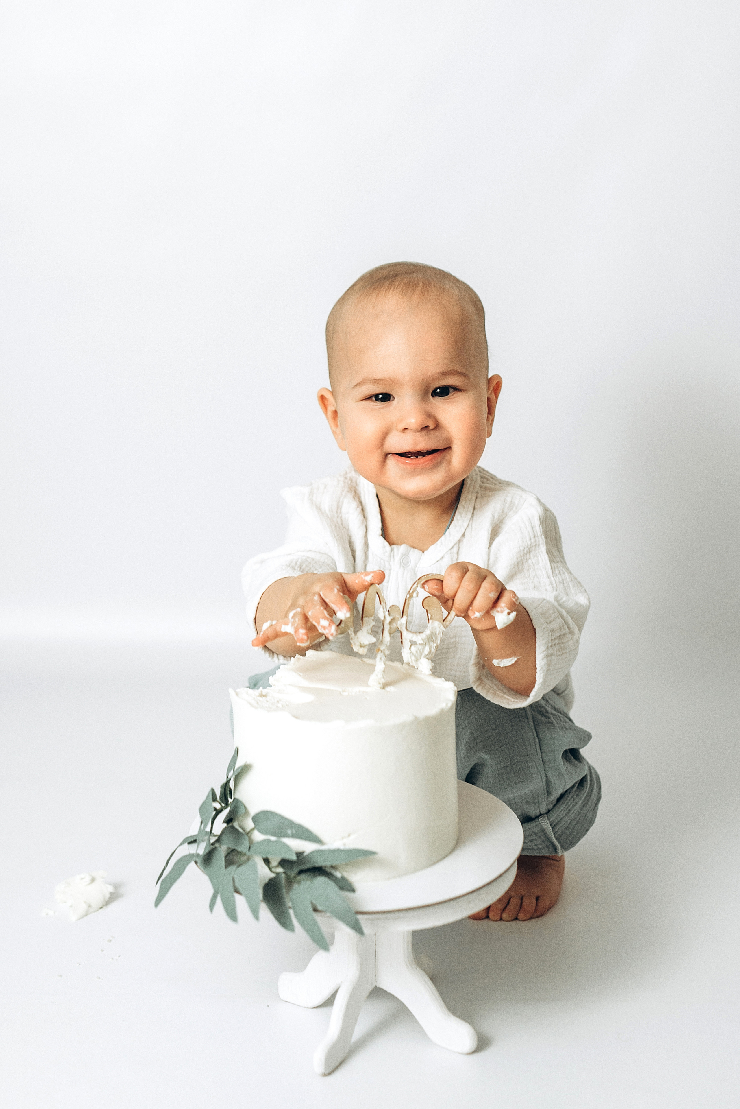 Степан 1 год. Фотограф новорождённых и семейный фотограф в Иваново Любовь Капранова