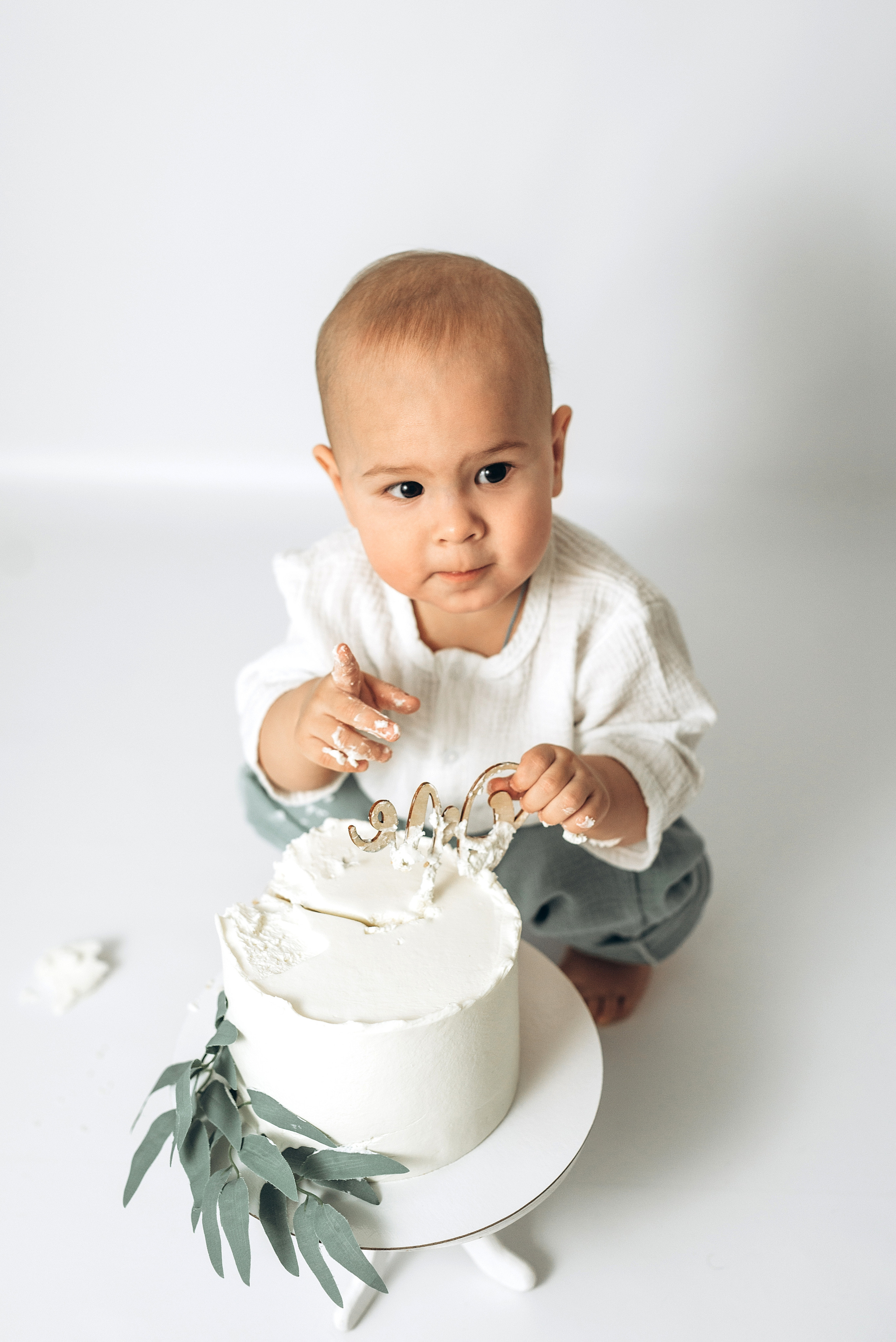 Степан 1 год. Фотограф новорождённых и семейный фотограф в Иваново Любовь Капранова