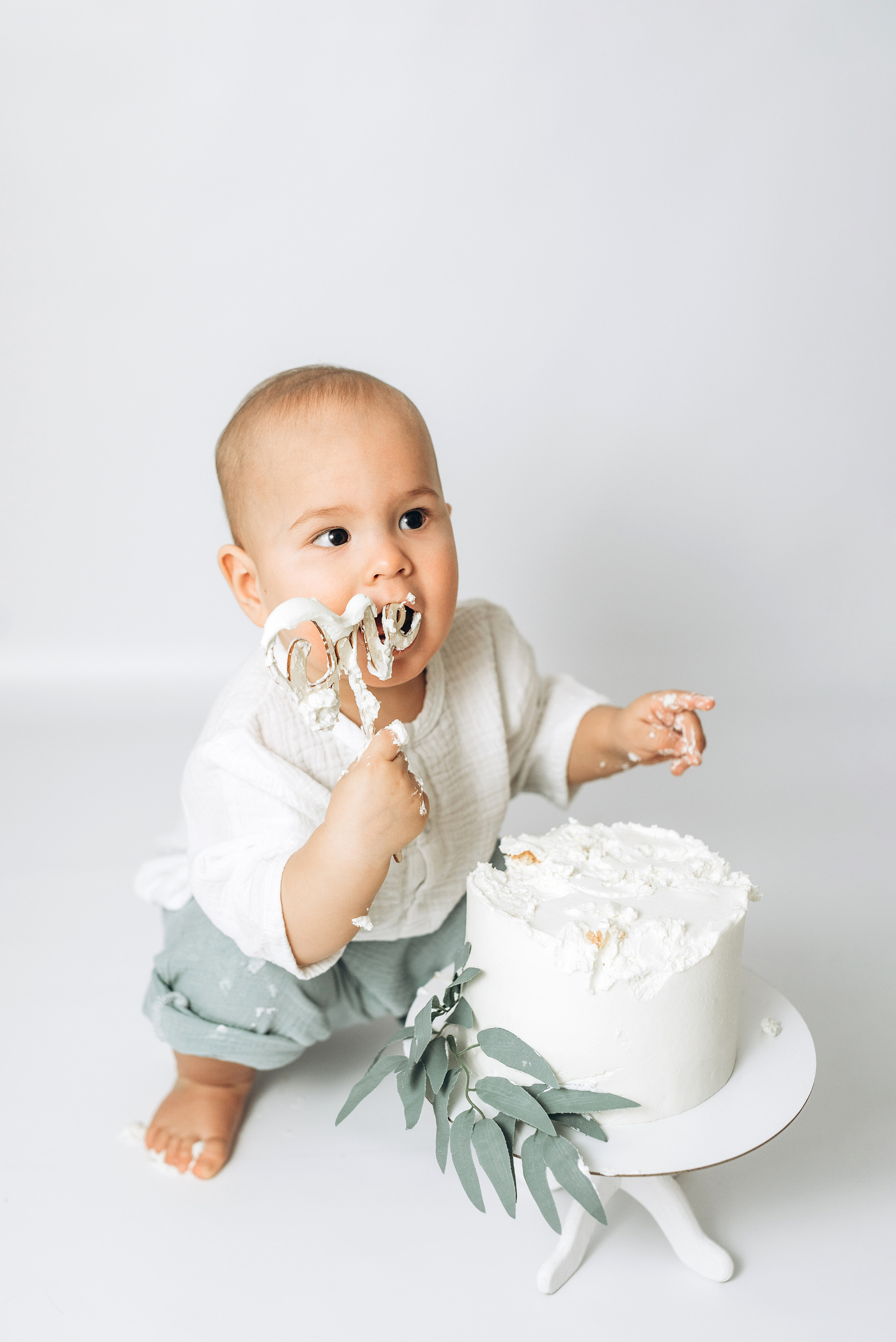 Степан 1 год. Фотограф новорождённых и семейный фотограф в Иваново Любовь Капранова