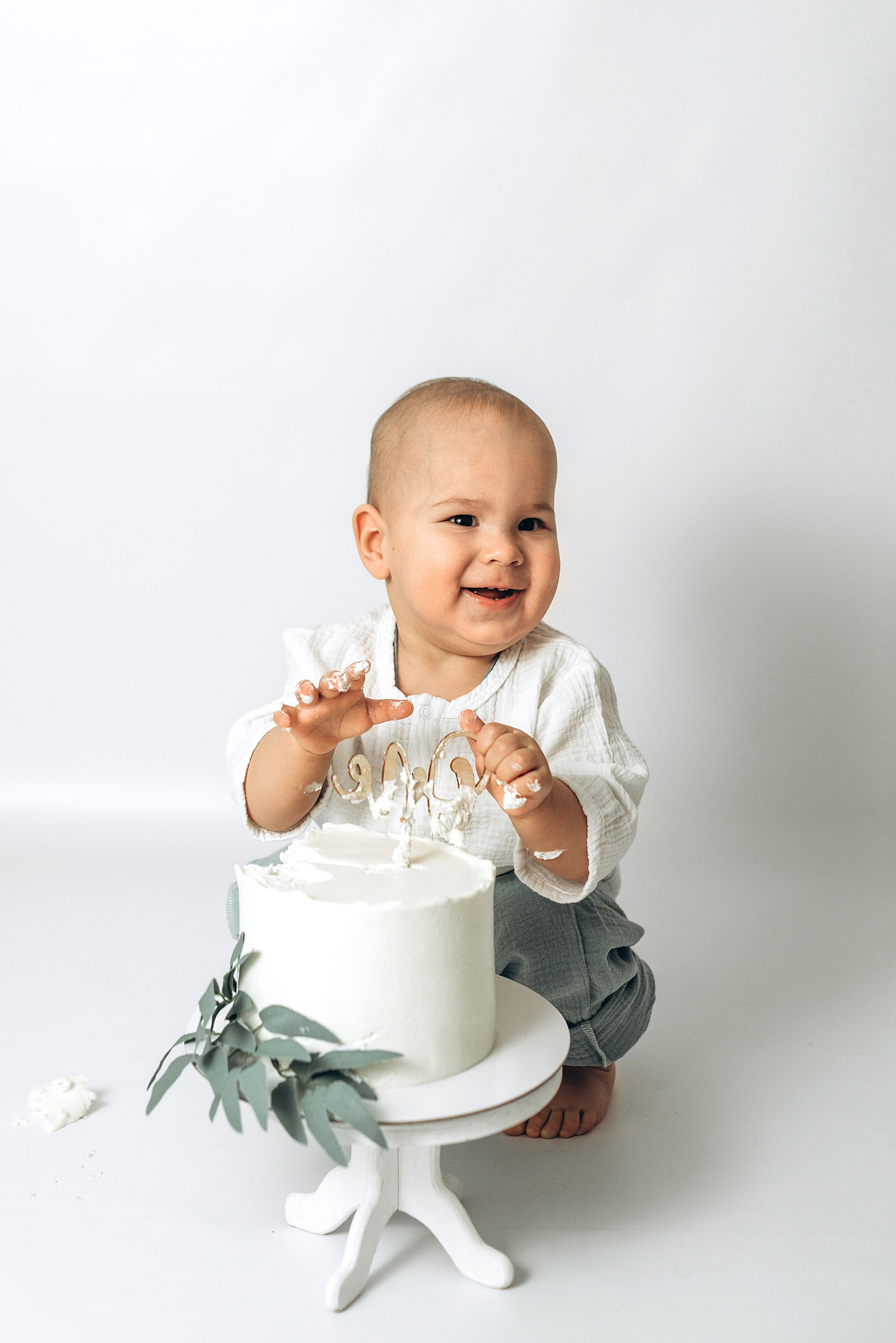 Степан 1 год. Фотограф новорождённых и семейный фотограф в Иваново Любовь Капранова