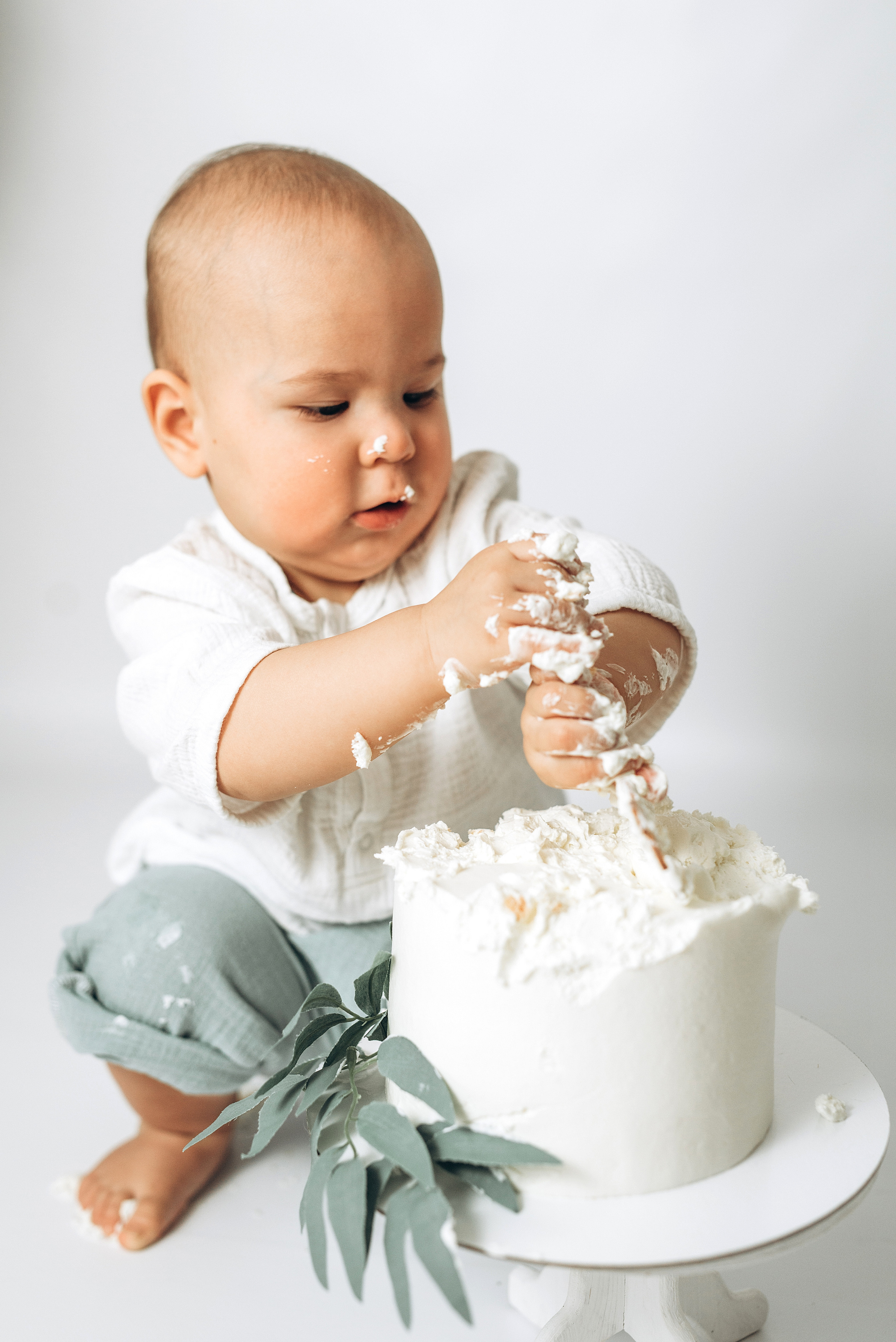 Степан 1 год. Фотограф новорождённых и семейный фотограф в Иваново Любовь Капранова