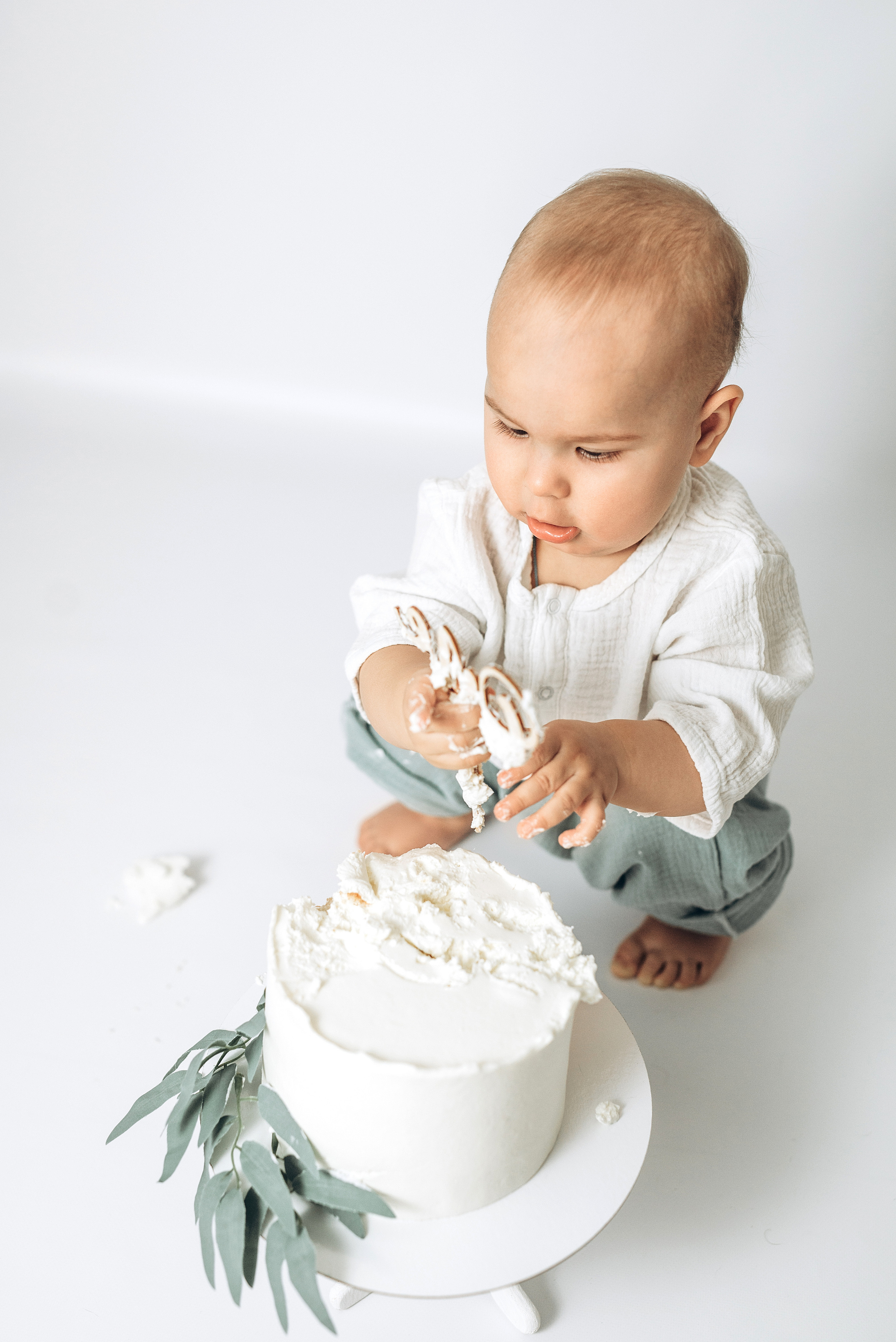 Степан 1 год. Фотограф новорождённых и семейный фотограф в Иваново Любовь Капранова