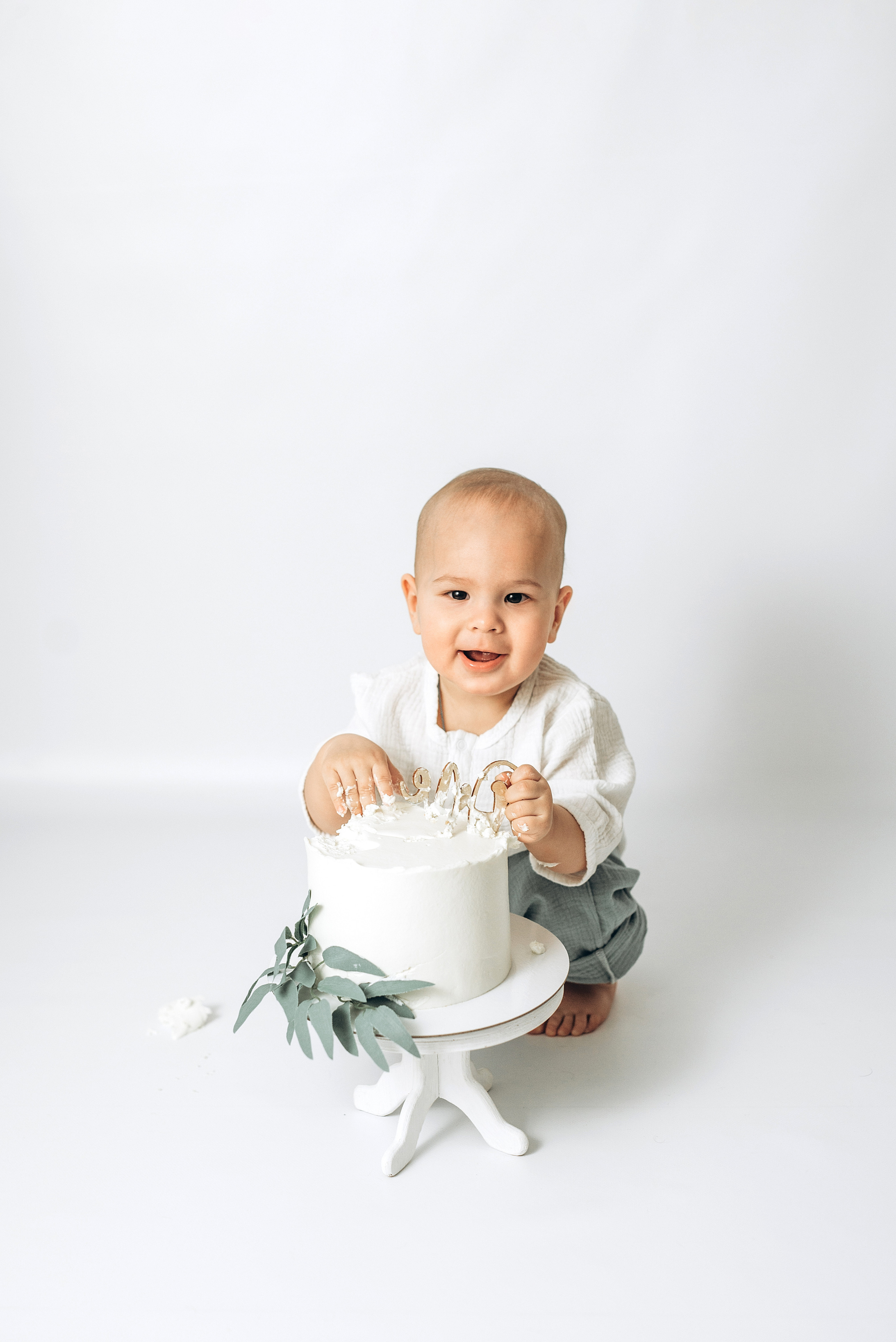 Степан 1 год. Фотограф новорождённых и семейный фотограф в Иваново Любовь Капранова