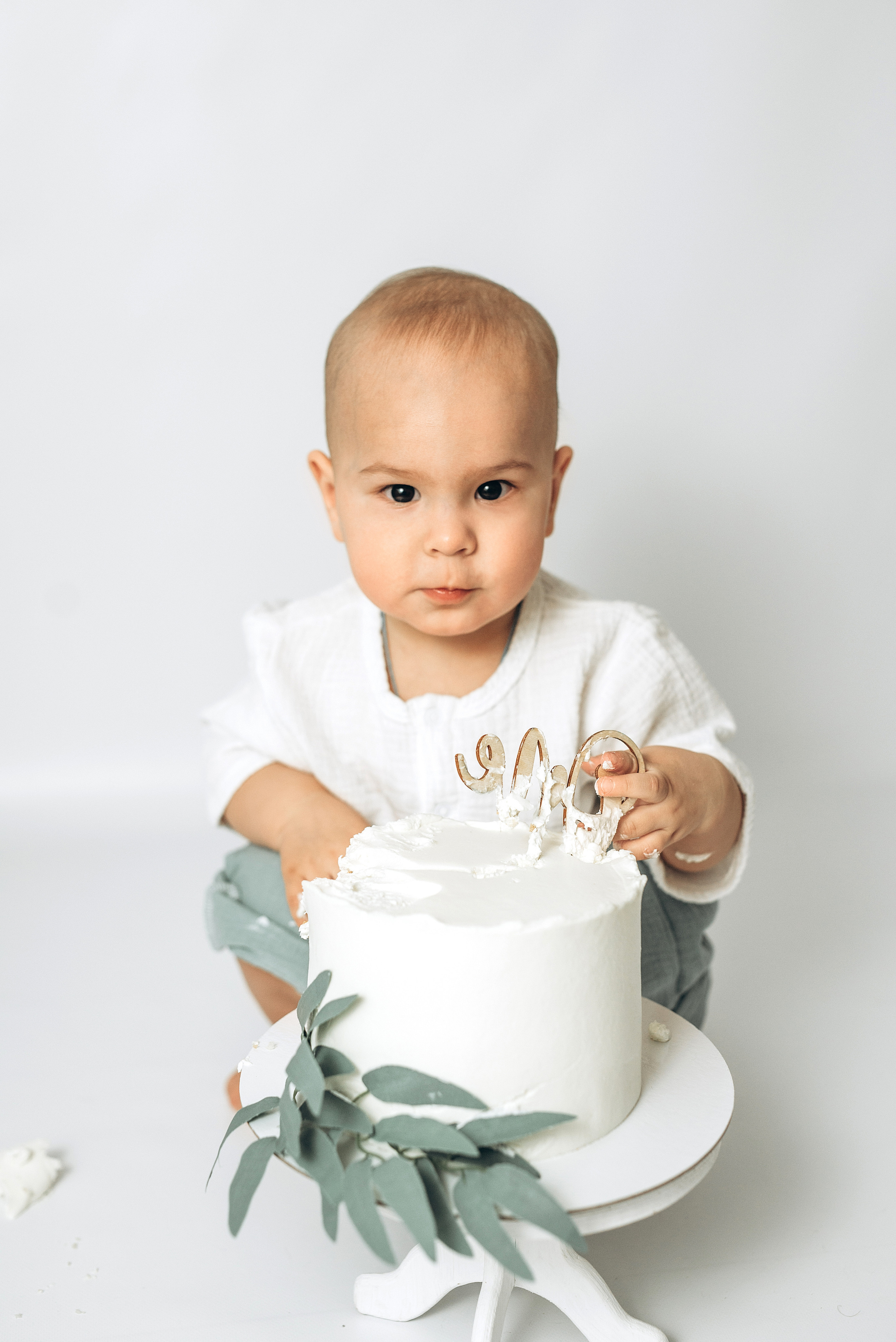 Степан 1 год. Фотограф новорождённых и семейный фотограф в Иваново Любовь Капранова