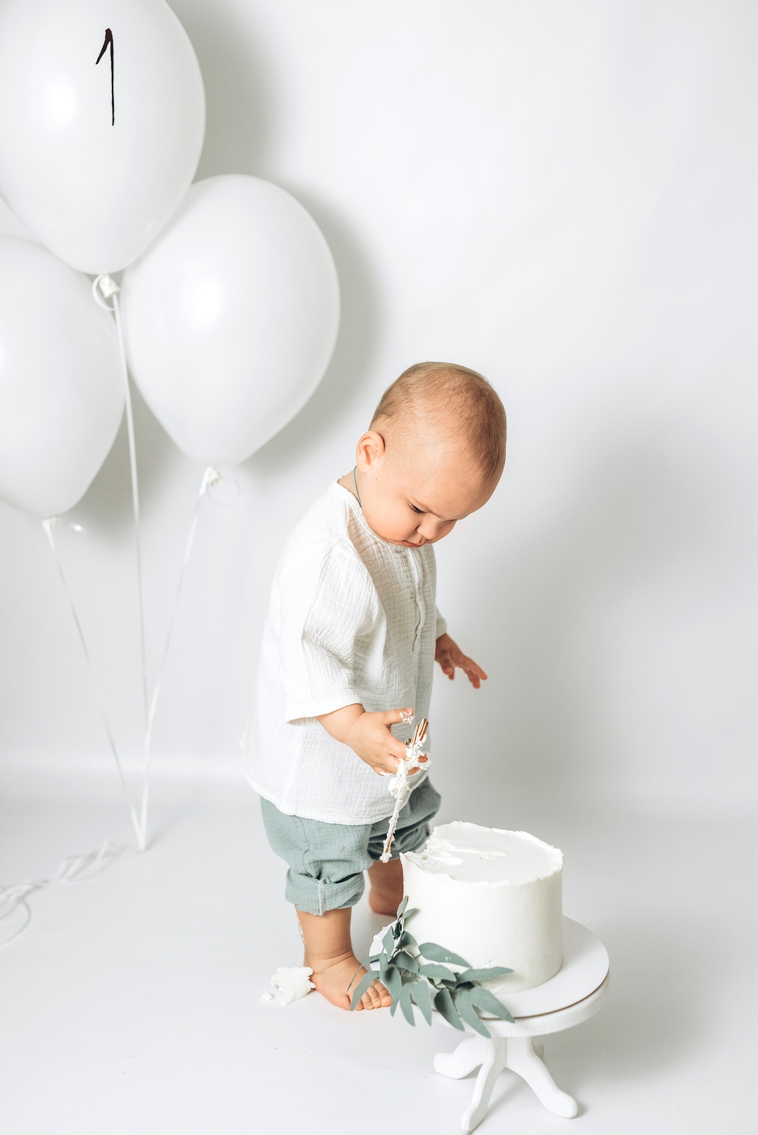 Степан 1 год. Фотограф новорождённых и семейный фотограф в Иваново Любовь Капранова