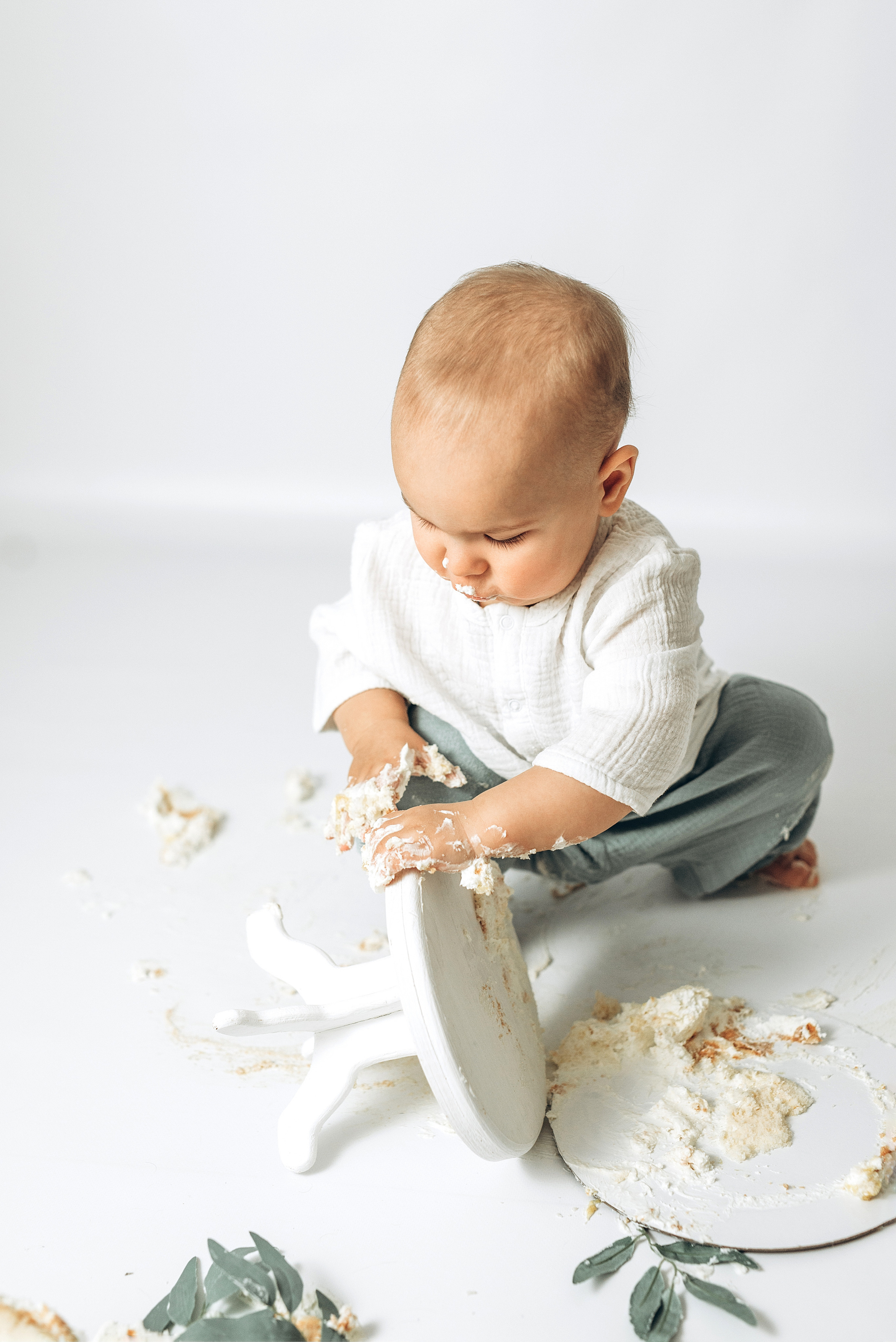 Степан 1 год. Фотограф новорождённых и семейный фотограф в Иваново Любовь Капранова