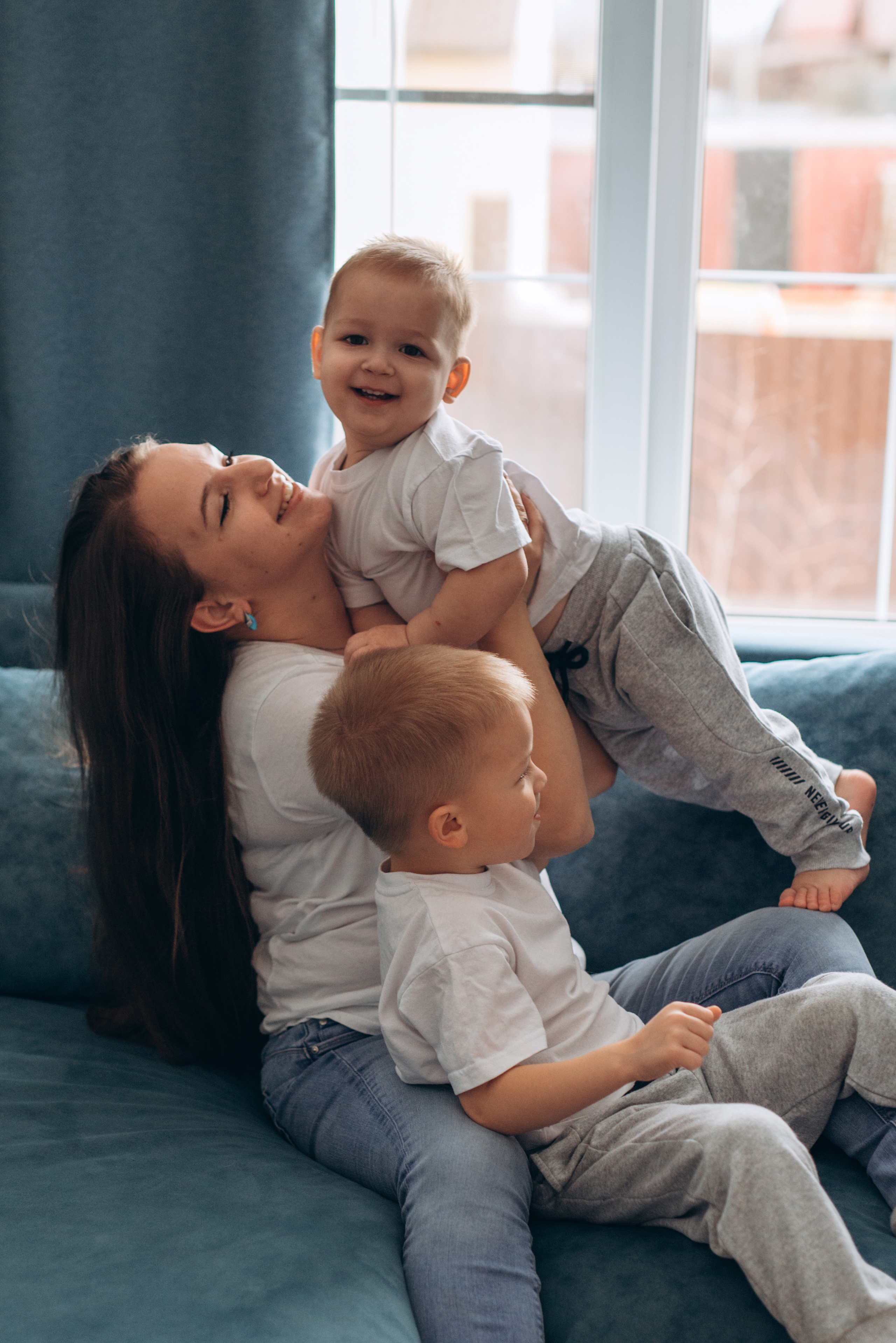 Семья Шабалиных. Фотограф новорождённых и семейный фотограф в Иваново Любовь Капранова
