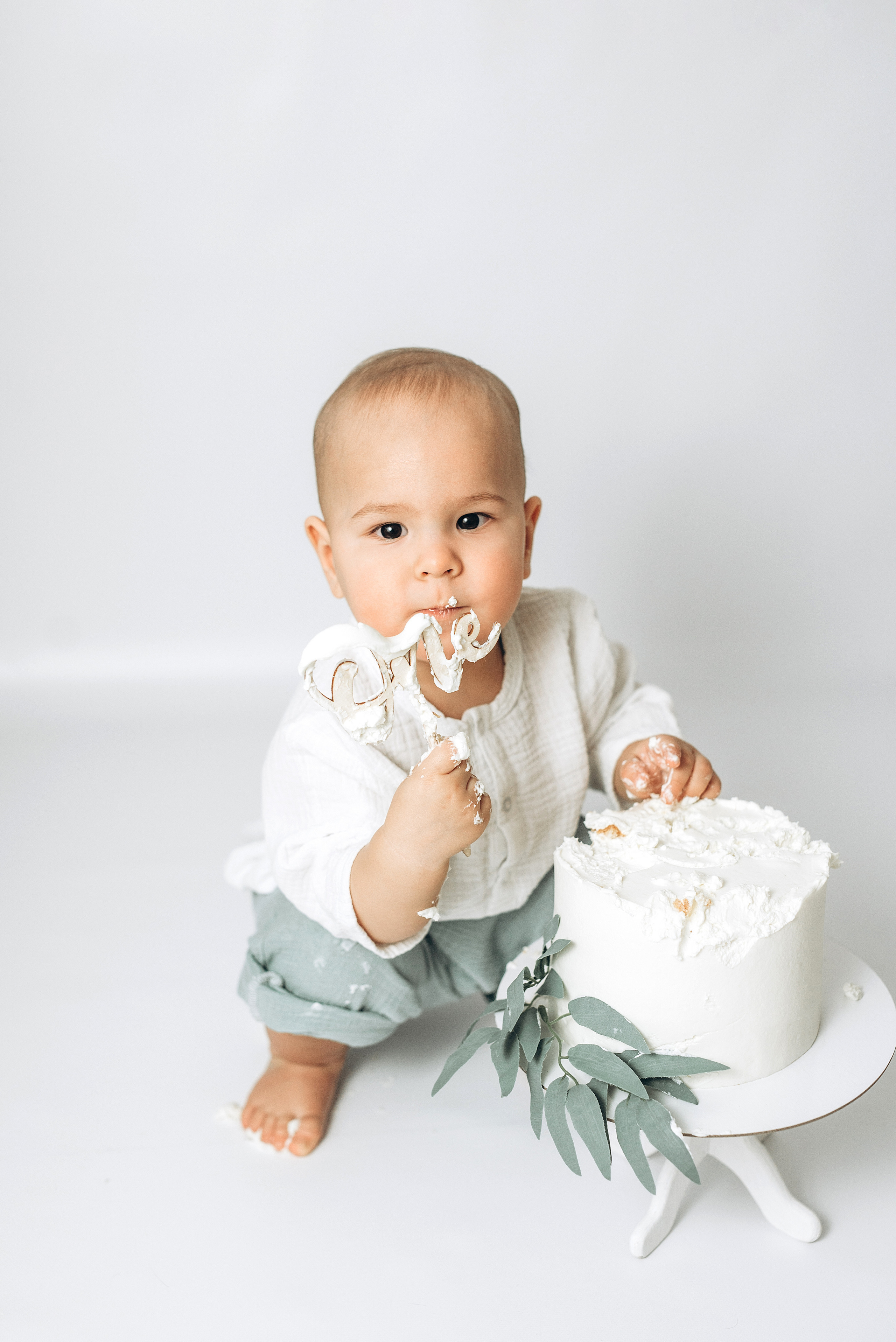 Степан 1 год. Фотограф новорождённых и семейный фотограф в Иваново Любовь Капранова