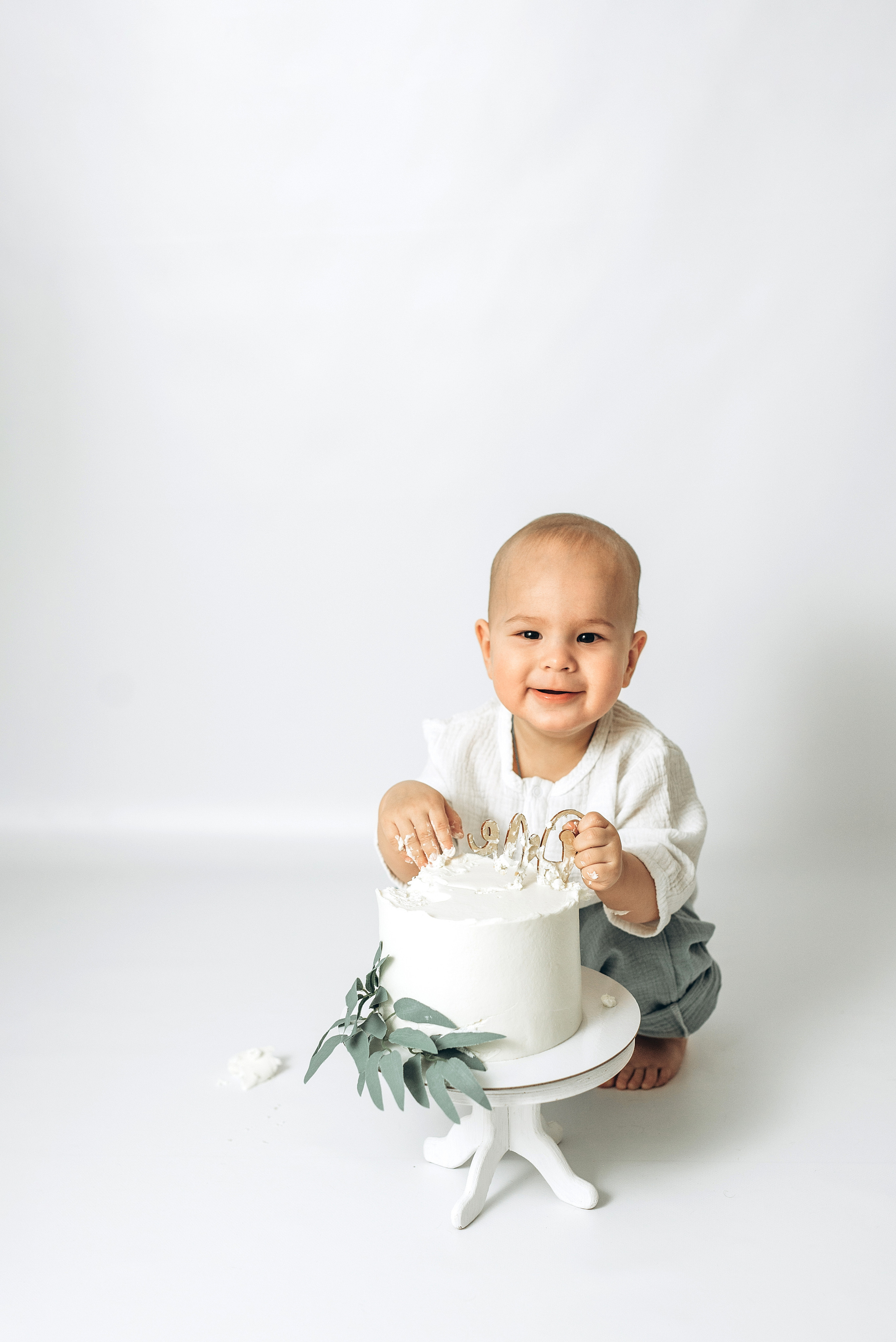 Степан 1 год. Фотограф новорождённых и семейный фотограф в Иваново Любовь Капранова