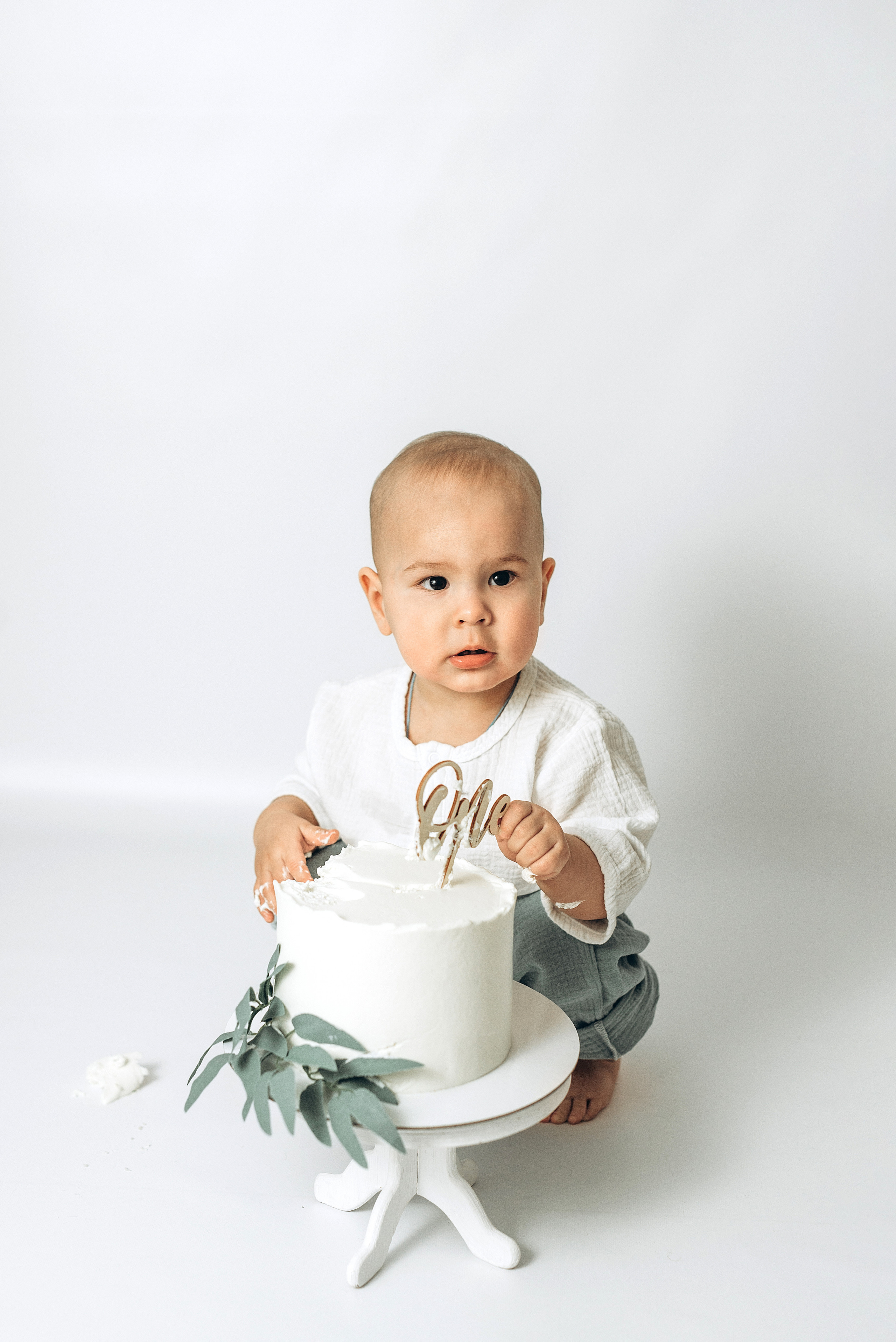 Степан 1 год. Фотограф новорождённых и семейный фотограф в Иваново Любовь Капранова