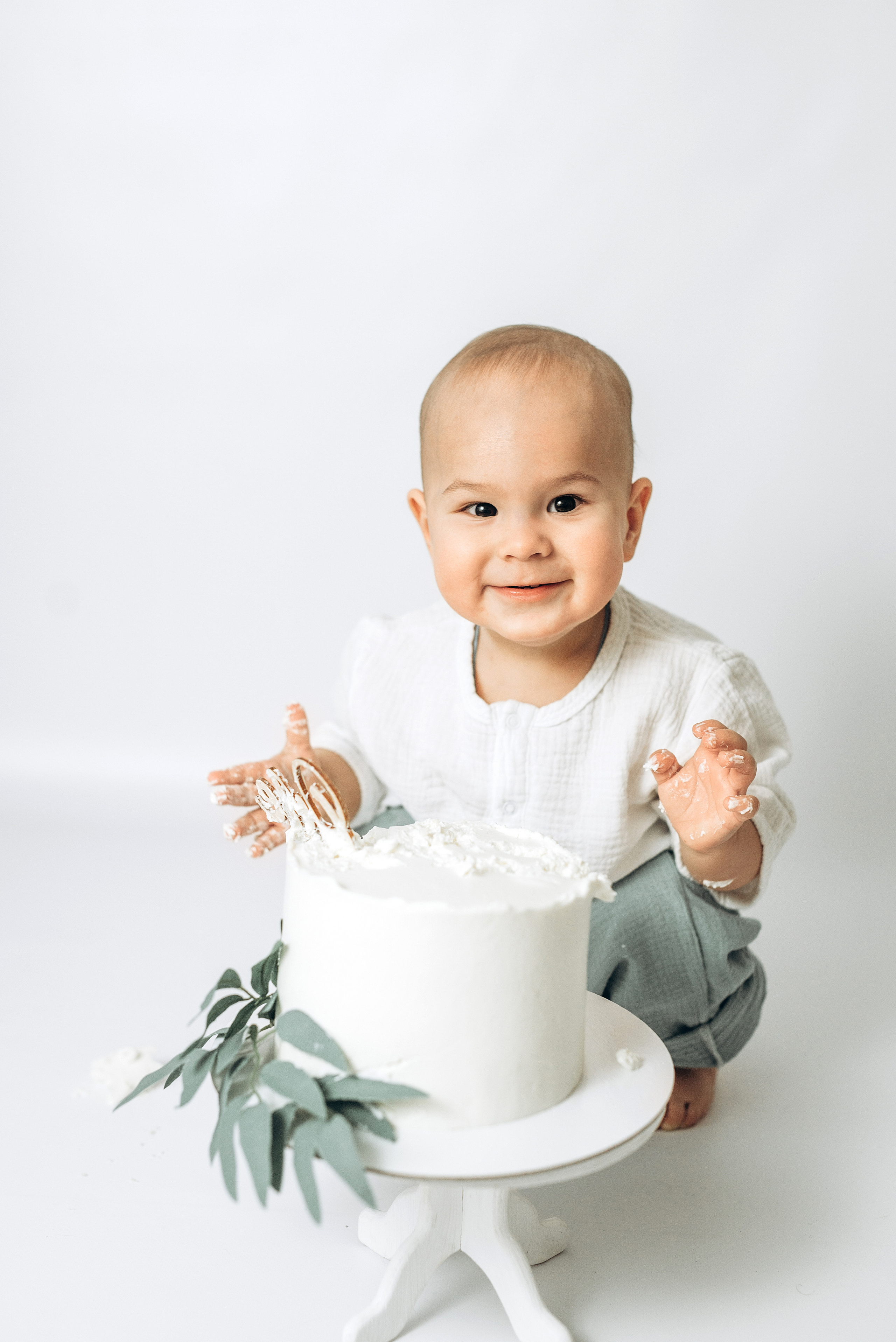 Степан 1 год. Фотограф новорождённых и семейный фотограф в Иваново Любовь Капранова