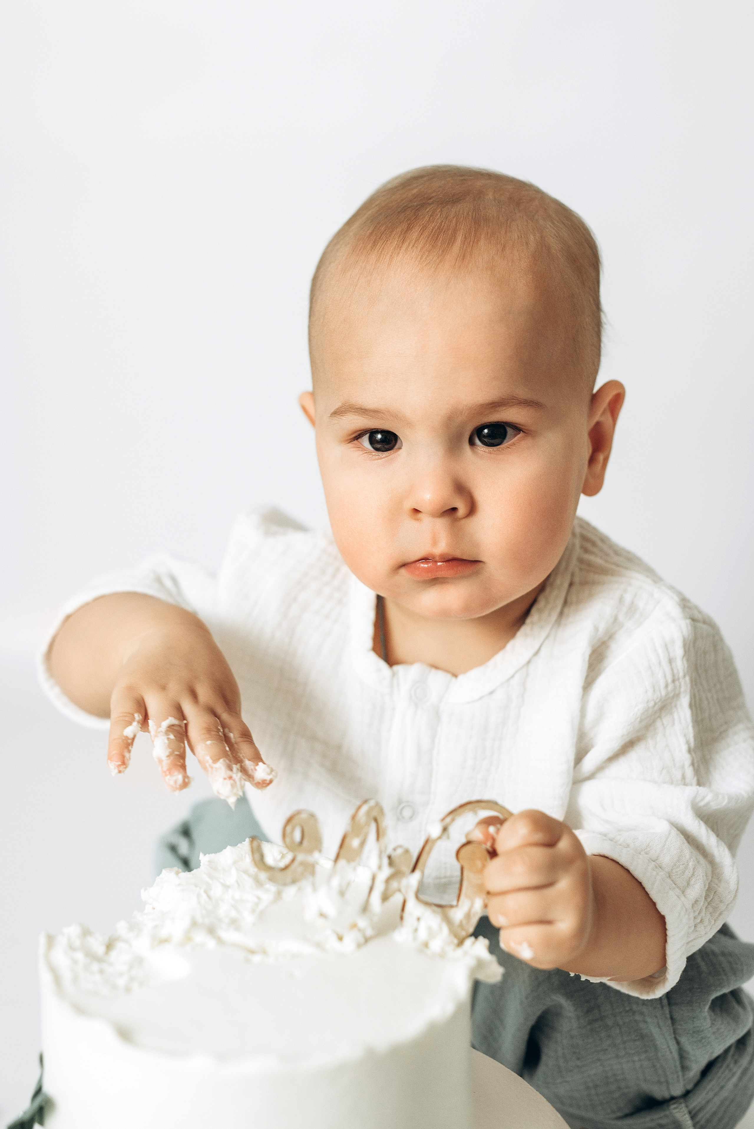 Степан 1 год. Фотограф новорождённых и семейный фотограф в Иваново Любовь Капранова