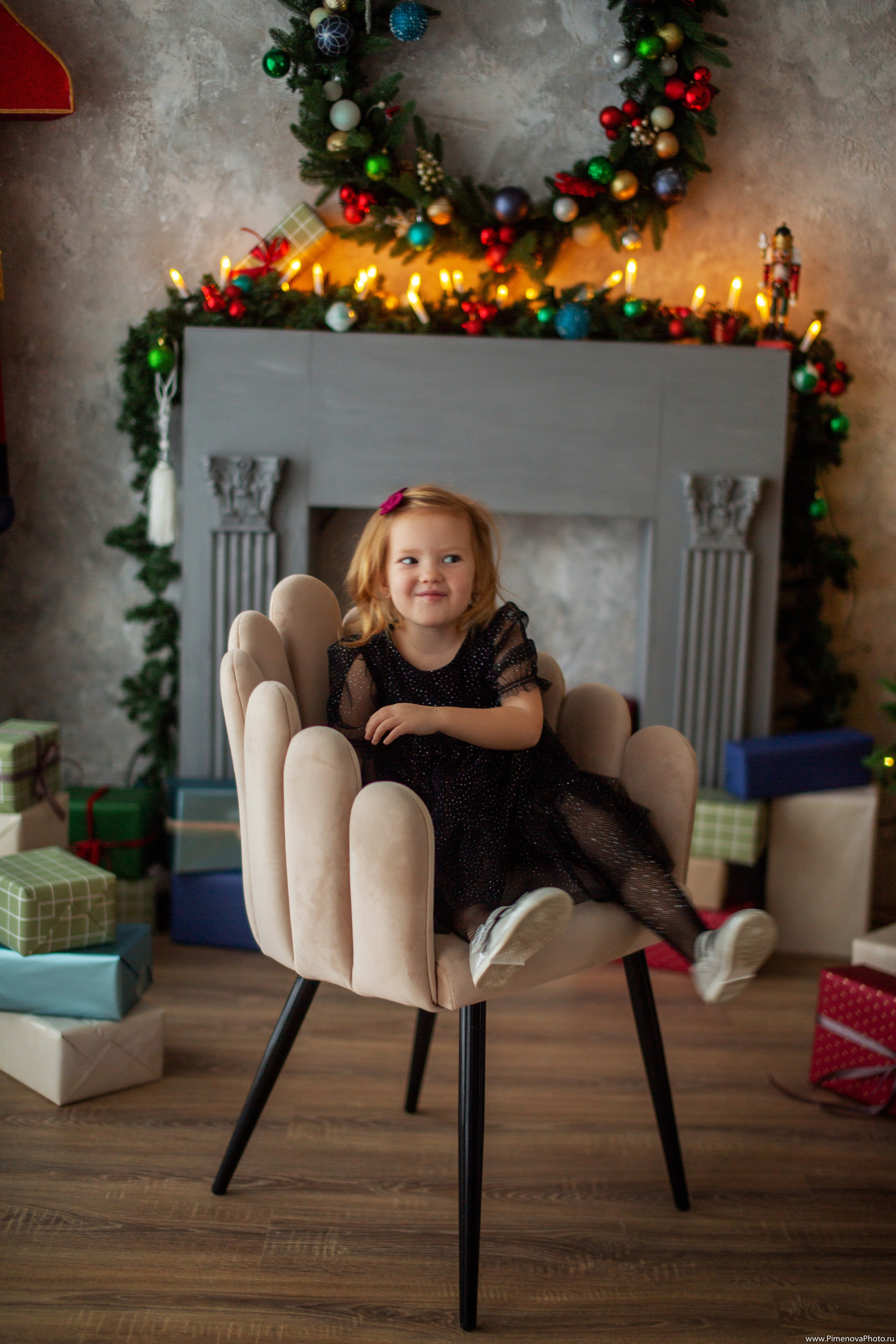 Новогодняя сказка Вари и Маруси, 2024. Семейный и детский фотограф в Петрозаводске