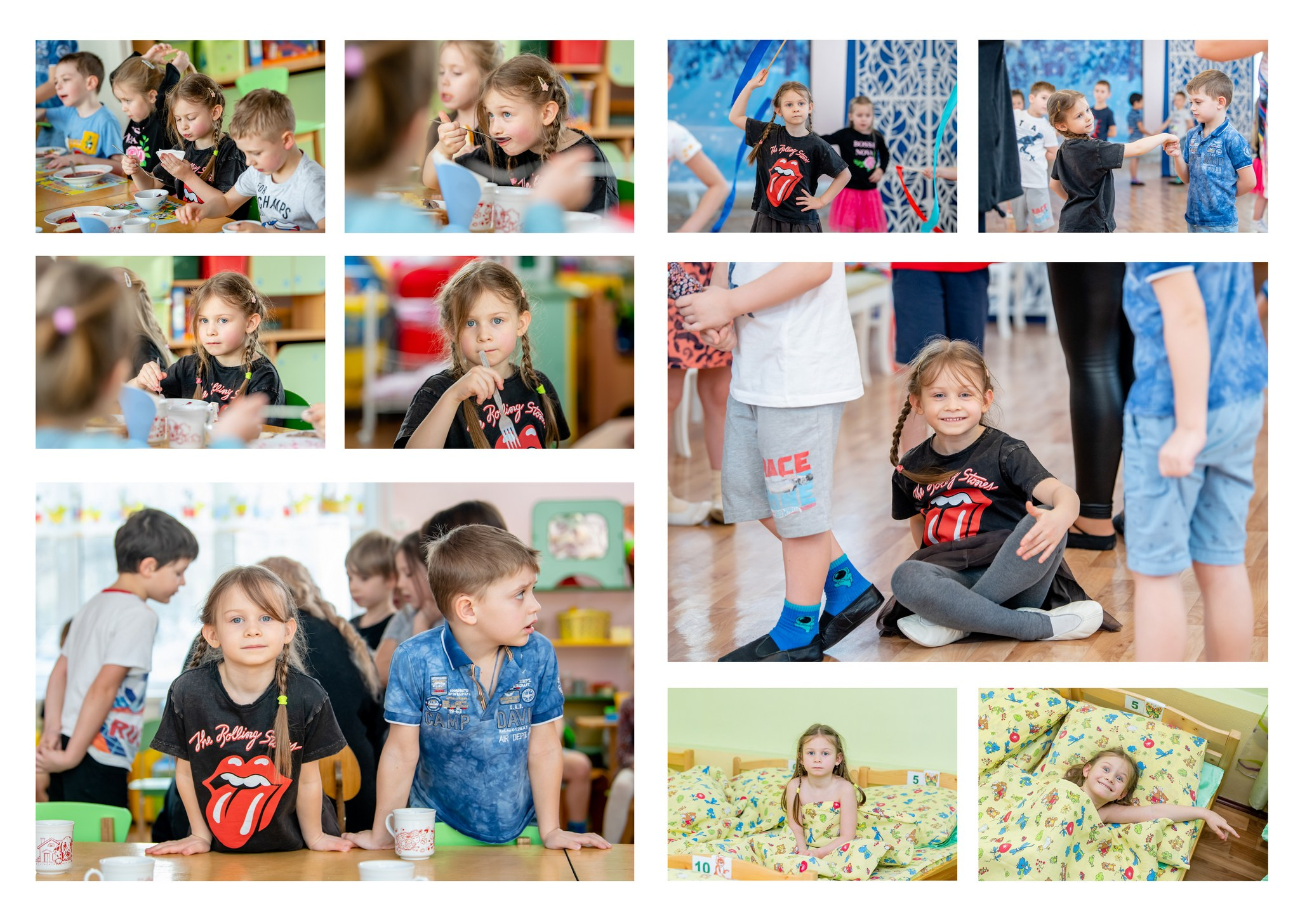 Альбом Стандарт А4 5 разворотов для детского сада. Профессиональная репортажная фотосъёмка, создание выпускных альбомов