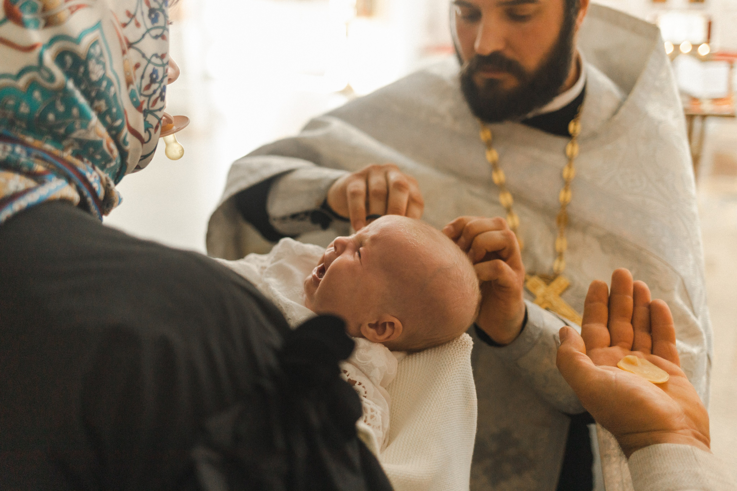 Крещение Стефании. Семейный фотограф в Москве