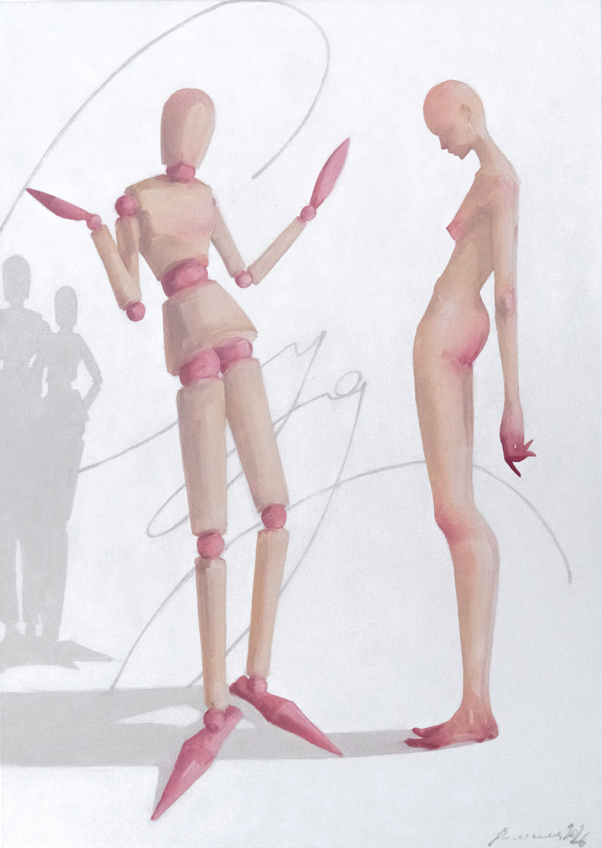 Серия «Обратная сторона», 2026. Рамиля Наф | современный художник | Москва