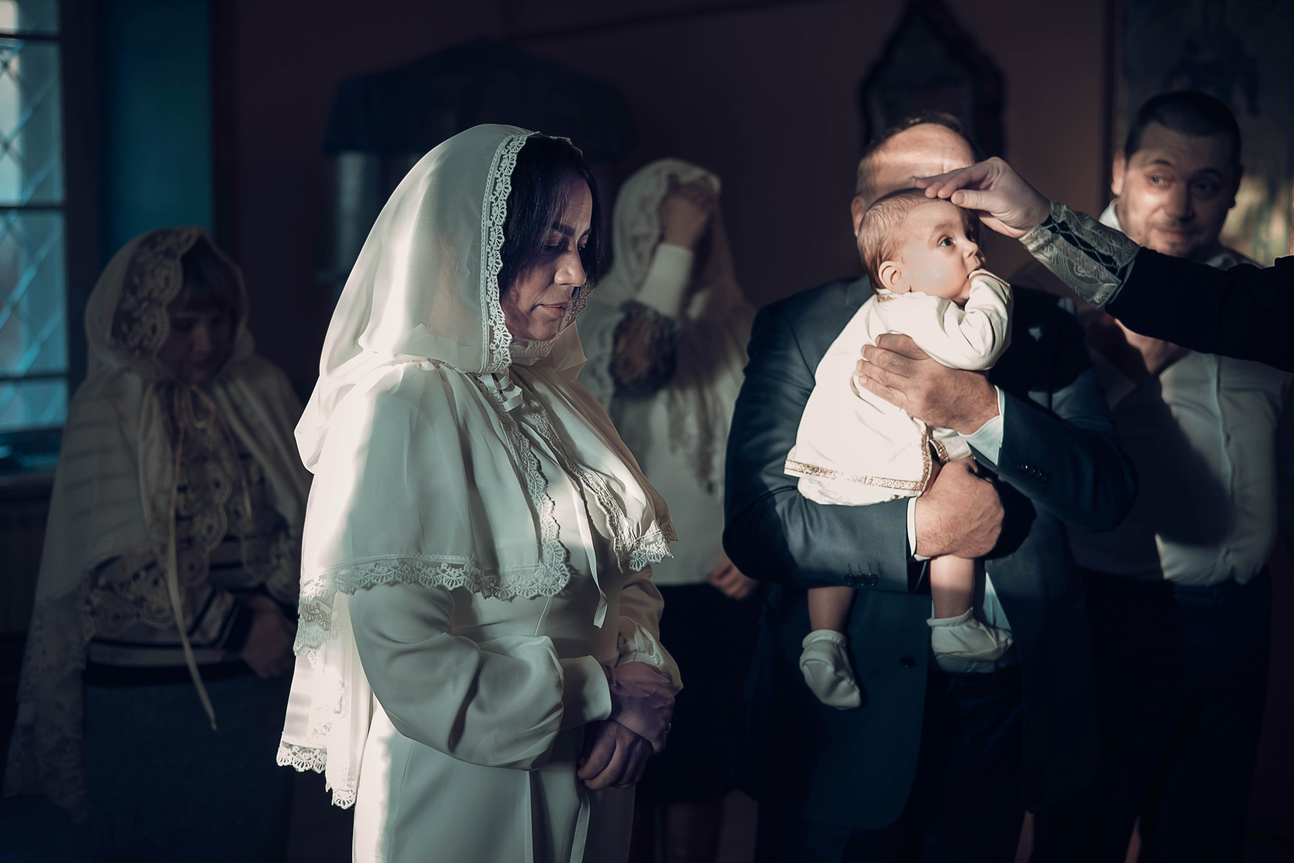 Съемка крещения в Красноярске. Фотографы крещения/венчания  Красноярск Татьяна и Вячеслав Переваловы