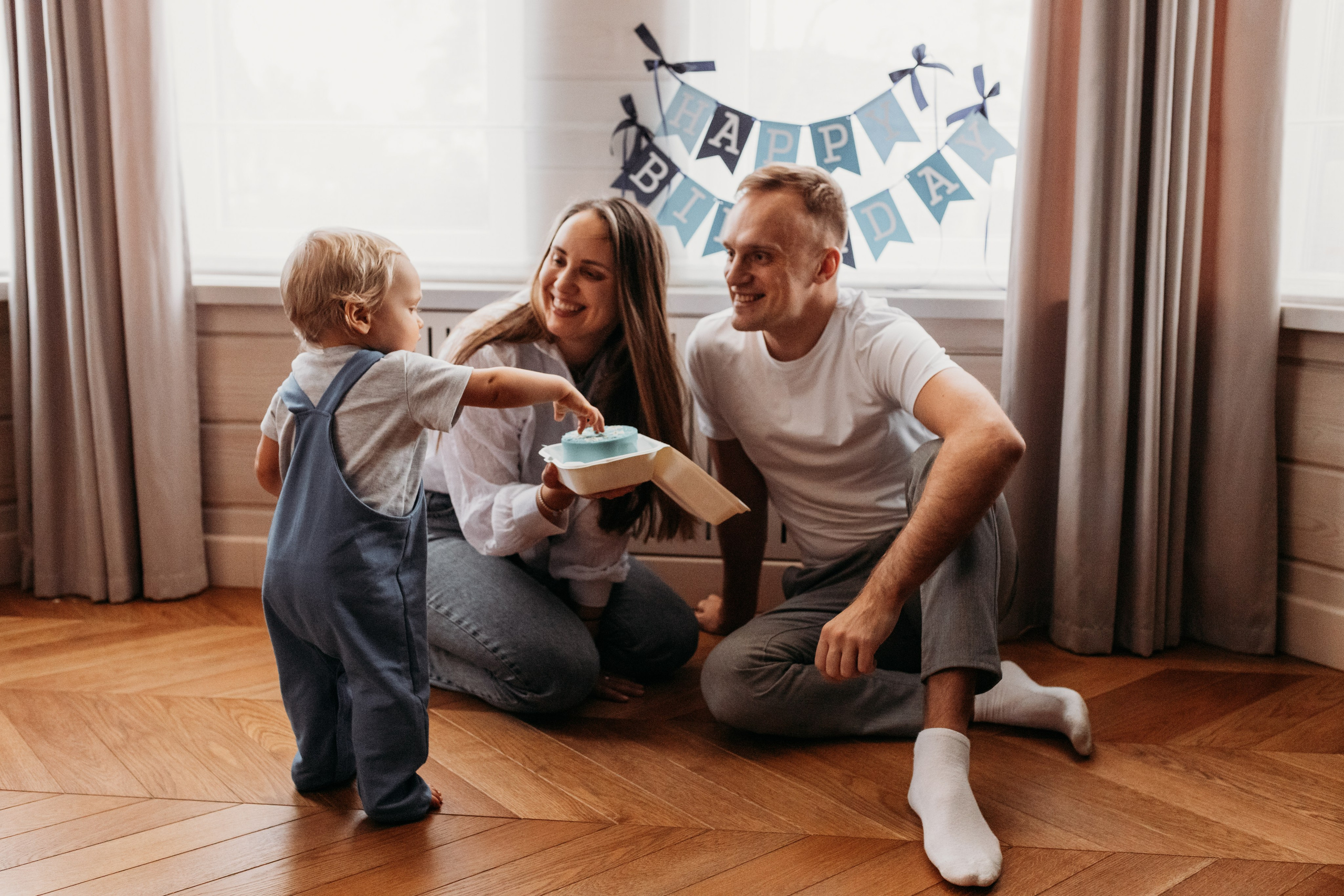 Фотосессия на годик. Семейный фотограф Москва