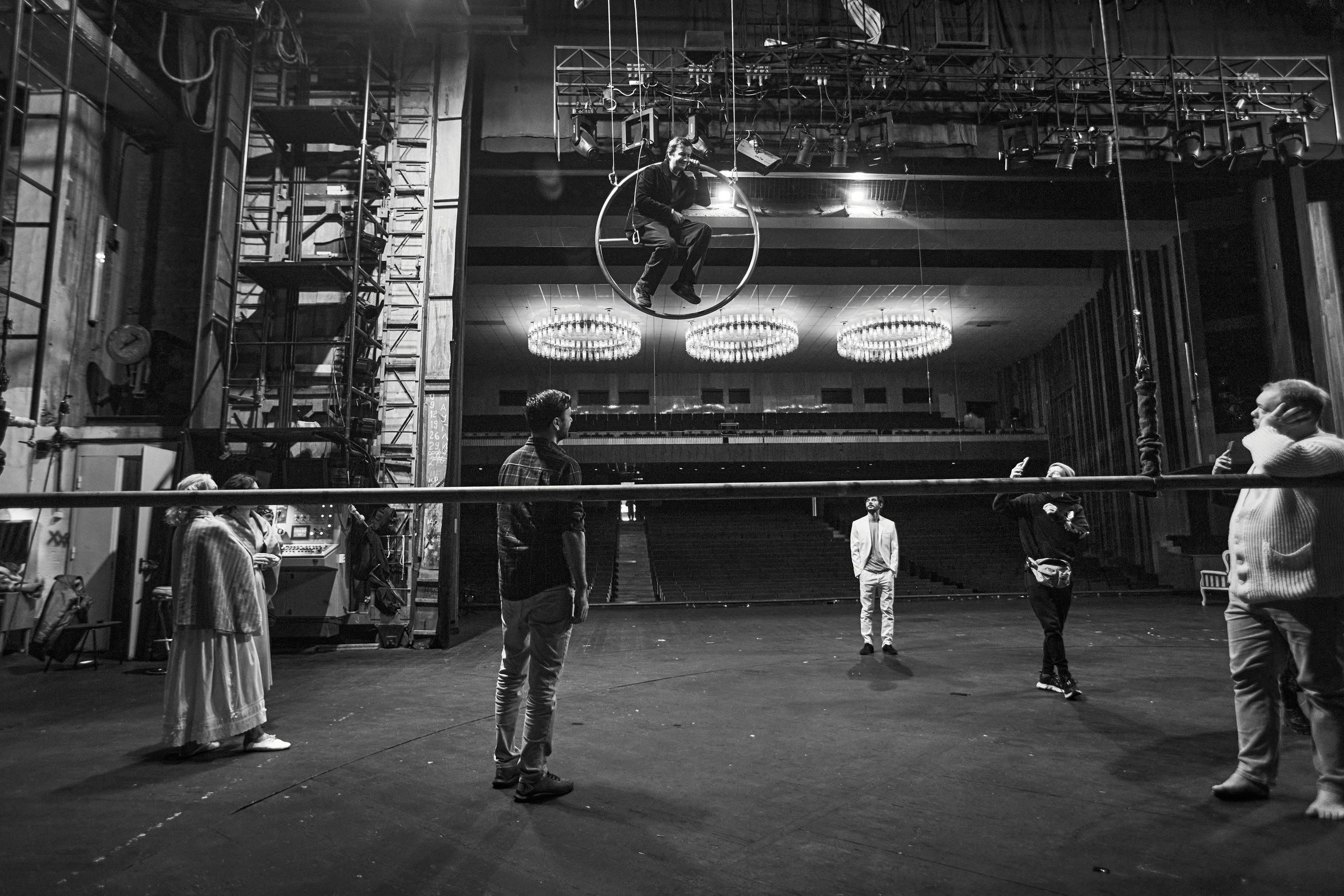 За кулисами. Фотограф Юлия Маринина